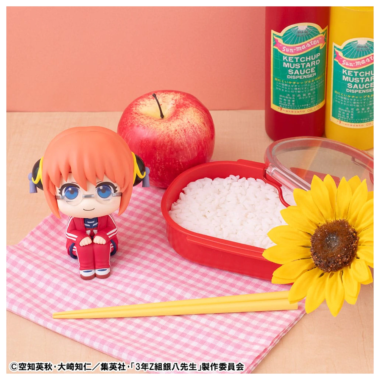 Ginpachi´s Zany Class Look Up PVC soška Kagura 11 cm fotografii produktu