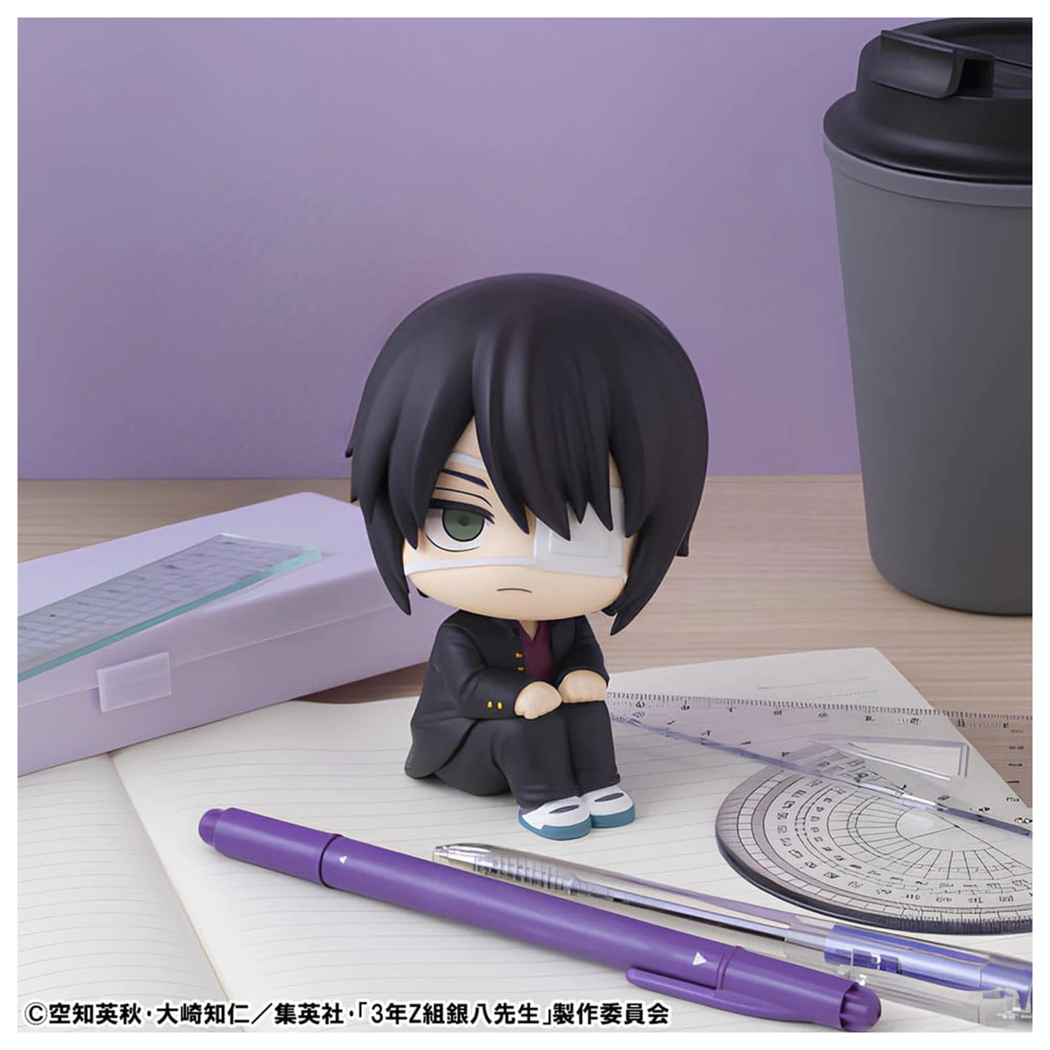 Ginpachi´s Zany Class Look Up PVC socha Shinsuke Takasugi 11 cm fotografii produktu