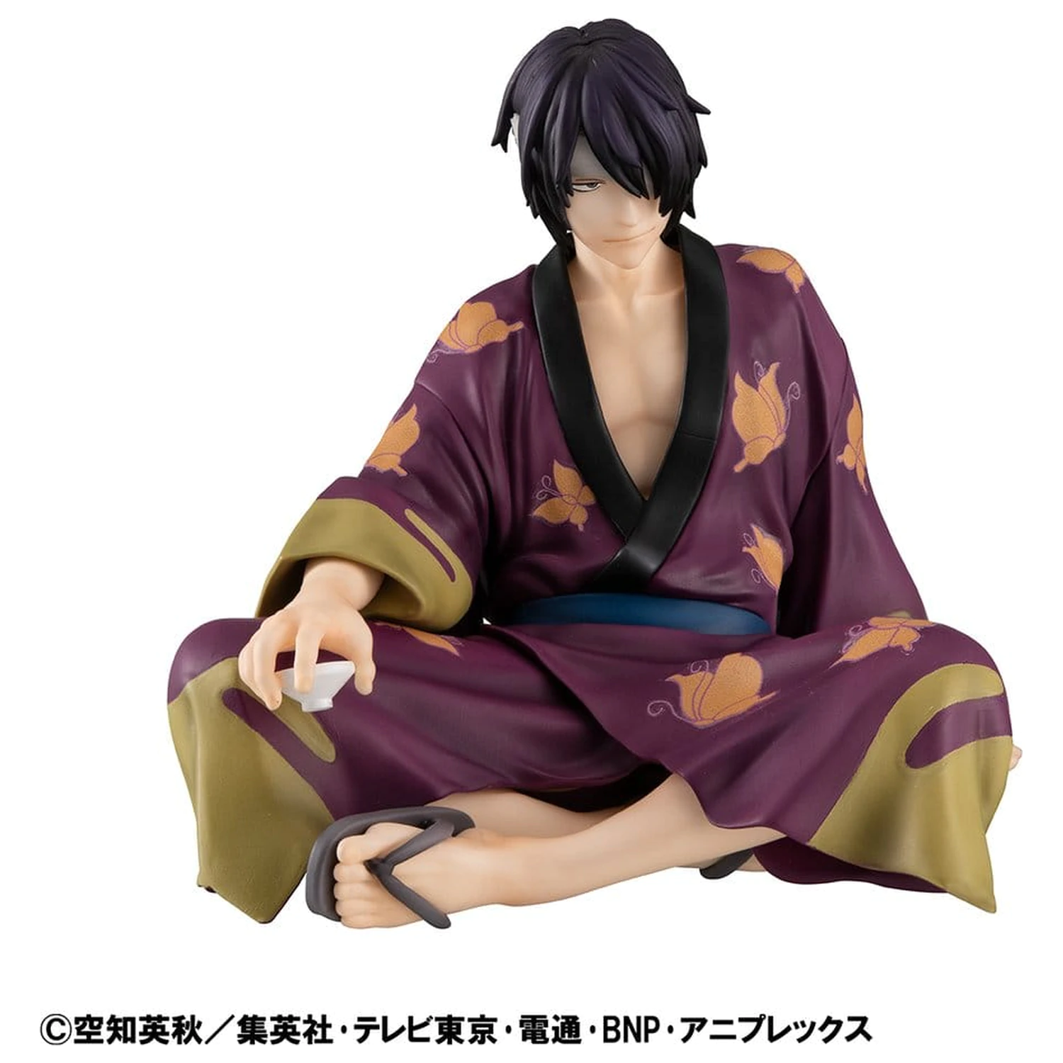 Gintama G.E.M. Series PVC soška Takasugi San Palm Size 9 cm fotografii produktu