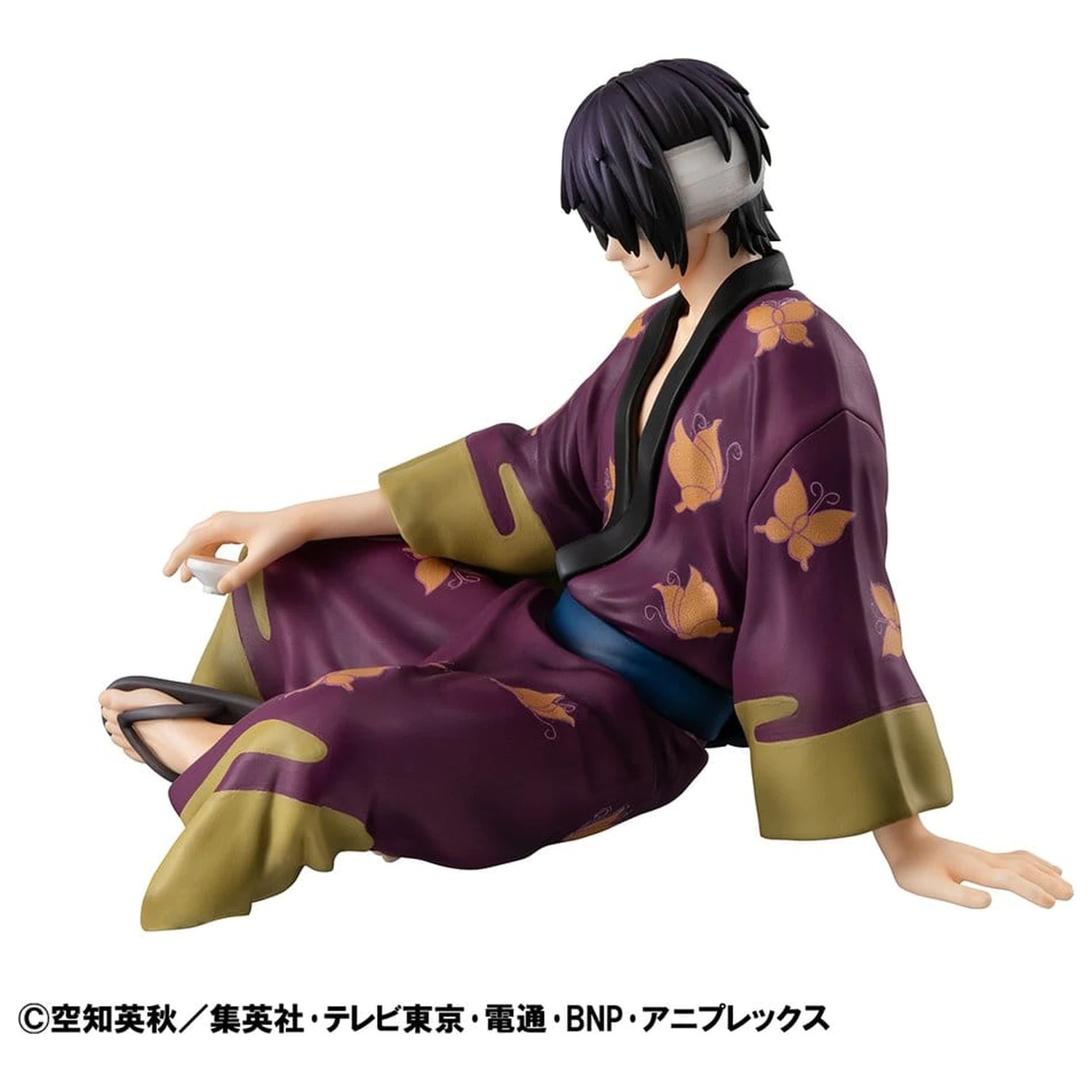 Gintama G.E.M. Series PVC soška Takasugi San Palm Size 9 cm fotografii produktu