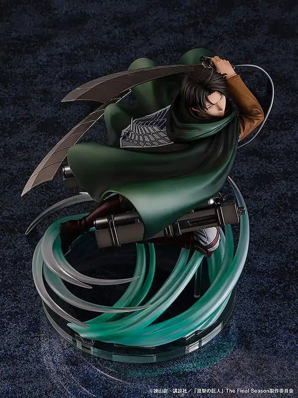 Attack on Titan PVC socha 1/6 Nejsilnější voják lidstva Levi 23 cm fotografii produktu