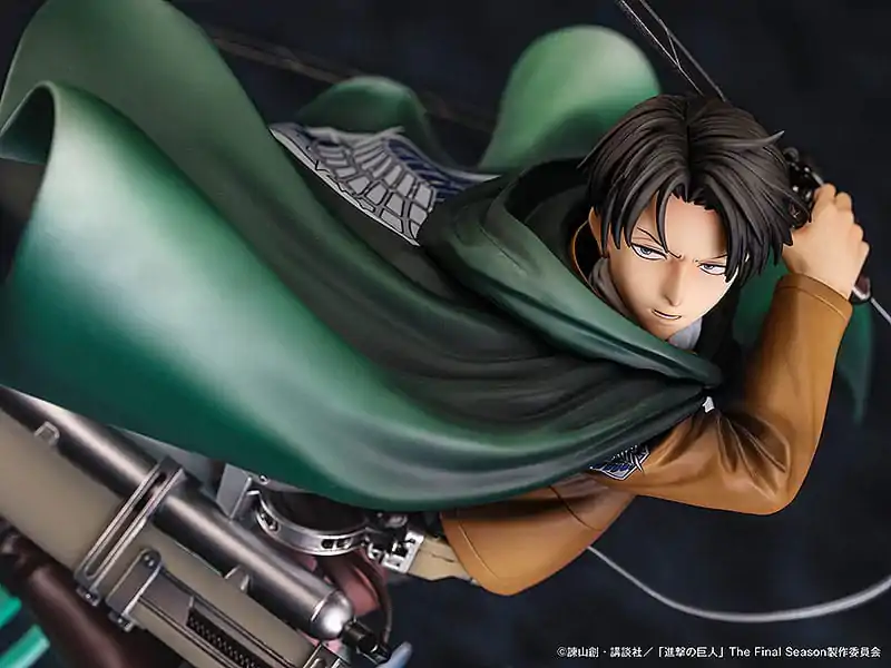 Attack on Titan PVC socha 1/6 Nejsilnější voják lidstva Levi 23 cm fotografii produktu
