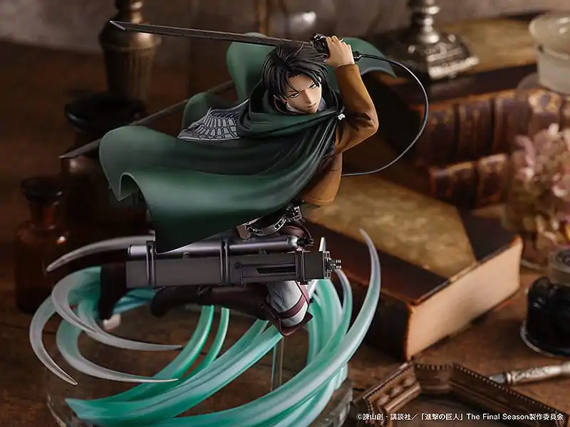 Attack on Titan PVC socha 1/6 Nejsilnější voják lidstva Levi 23 cm fotografii produktu