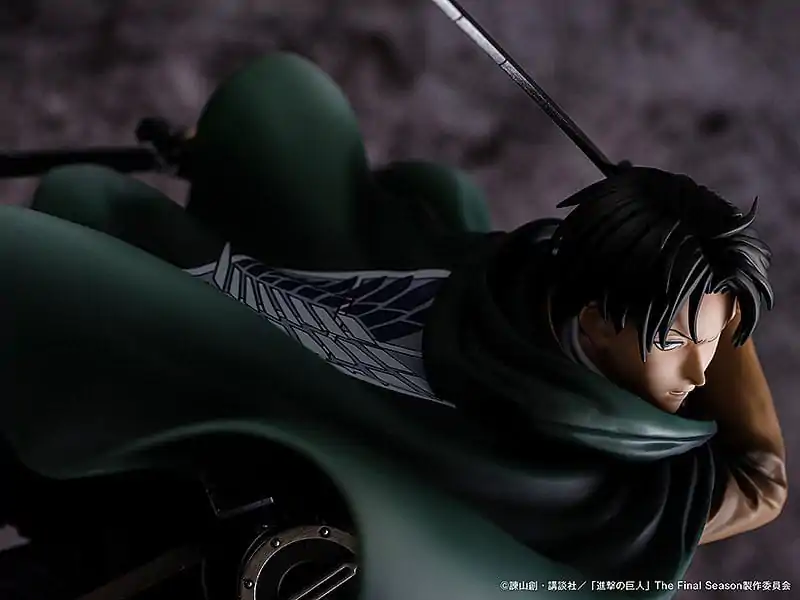 Attack on Titan PVC socha 1/6 Nejsilnější voják lidstva Levi 23 cm fotografii produktu
