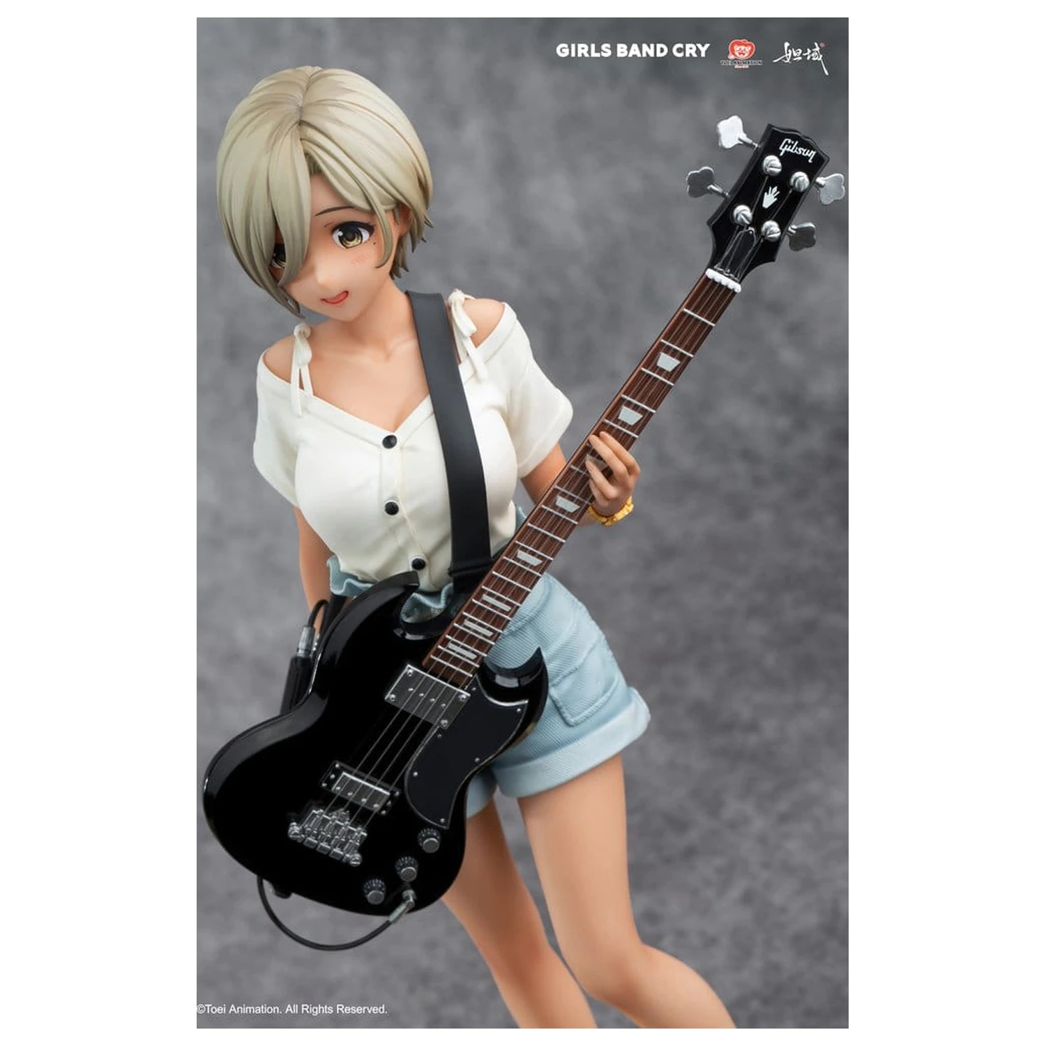 Girls Band Cry Natsu wo Mankitsu shite Sakebe Series No. 3 PVC socha 1/7 Rupa 26 cm fotografii produktu