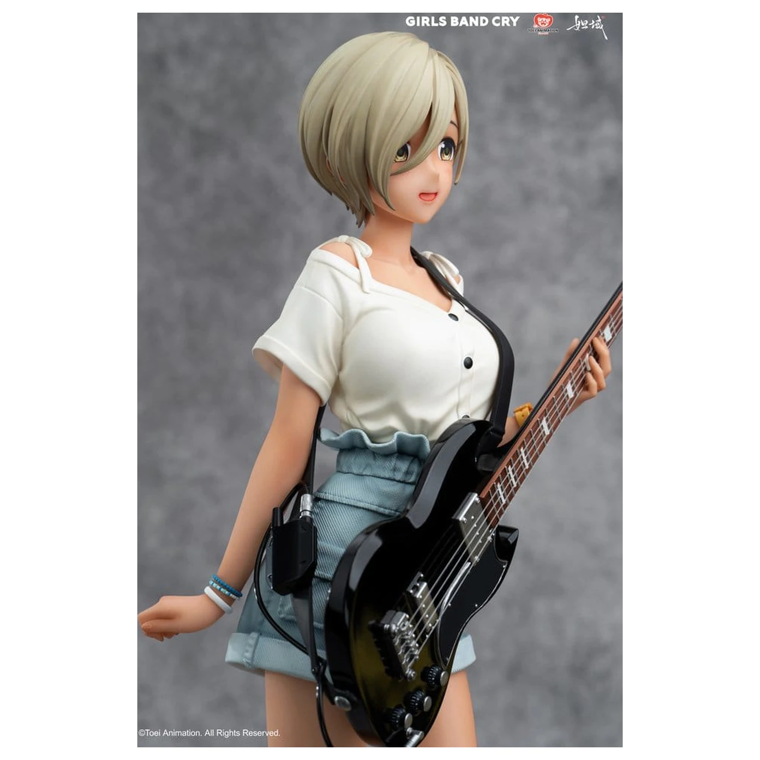 Girls Band Cry Natsu wo Mankitsu shite Sakebe Series No. 3 PVC socha 1/7 Rupa 26 cm fotografii produktu