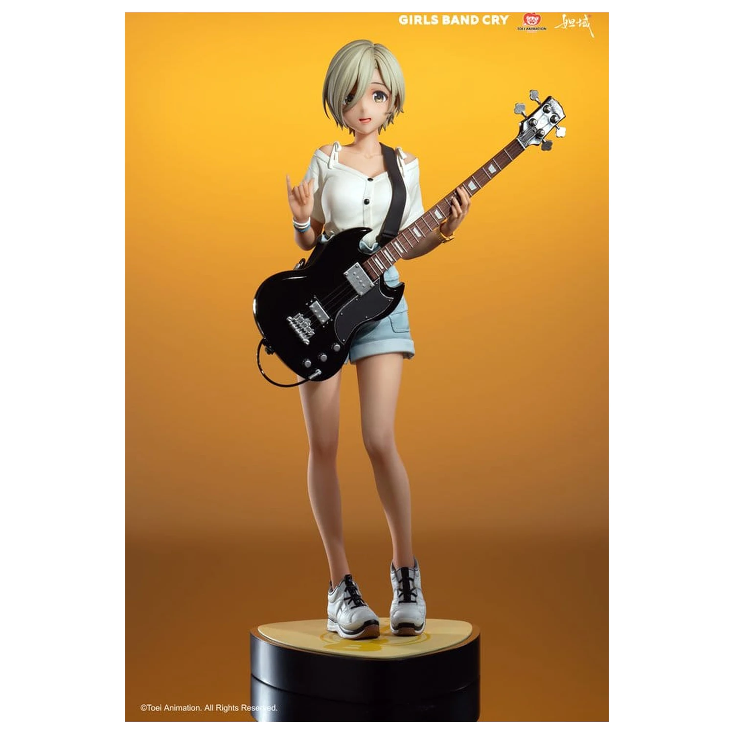 Girls Band Cry Natsu wo Mankitsu shite Sakebe Series No. 3 PVC socha 1/7 Rupa 26 cm fotografii produktu