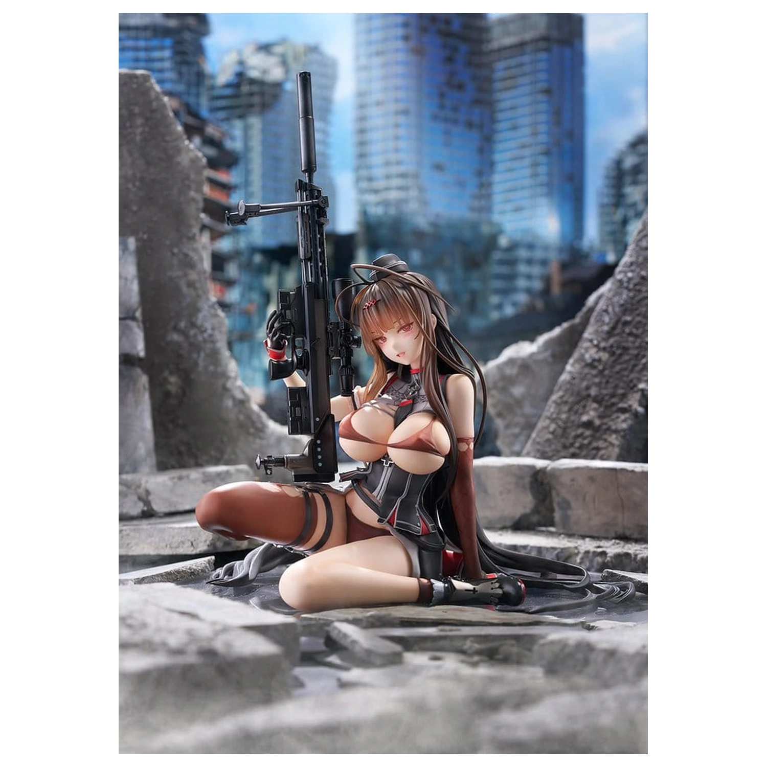 Girls' Frontline PVC figurka 1/7 Gd DSR-50 Heavy Damage Ver. 24 cm fotografii produktu
