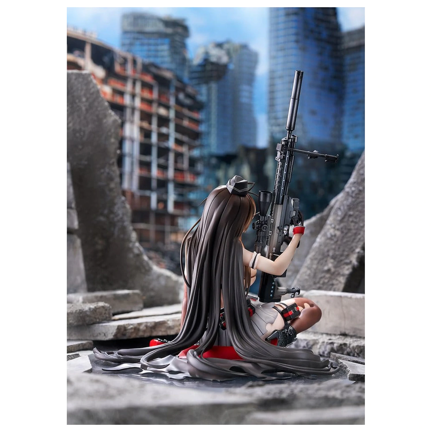 Girls' Frontline PVC figurka 1/7 Gd DSR-50 Heavy Damage Ver. 24 cm fotografii produktu