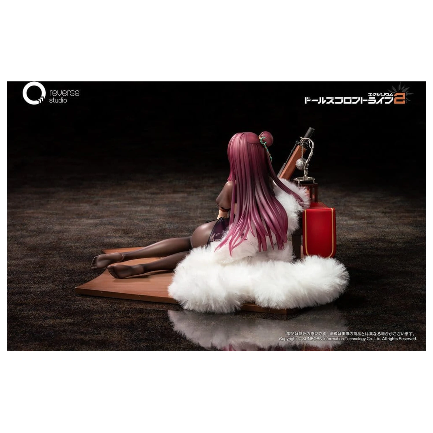 Girls´ Frontline 2: Exilium Socha 1/6 Makiatto: Embroidered Bamboo, Blooming Shadows Ver. 13 cm fotografii produktu