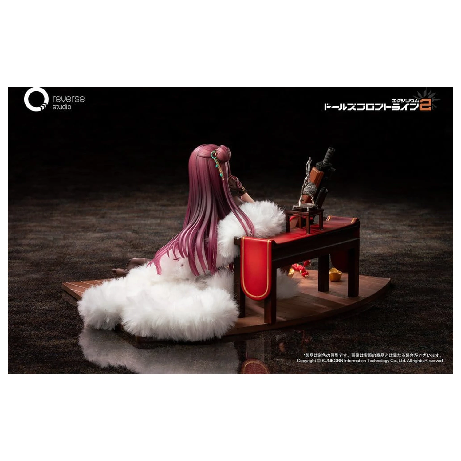 Girls´ Frontline 2: Exilium Socha 1/6 Makiatto: Embroidered Bamboo, Blooming Shadows Ver. 13 cm fotografii produktu