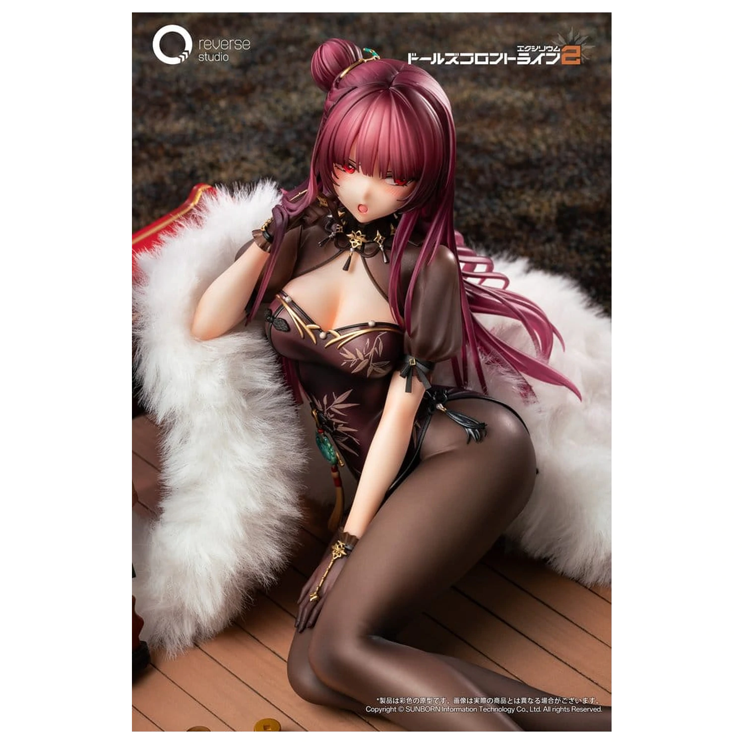 Girls´ Frontline 2: Exilium Socha 1/6 Makiatto: Embroidered Bamboo, Blooming Shadows Ver. 13 cm fotografii produktu