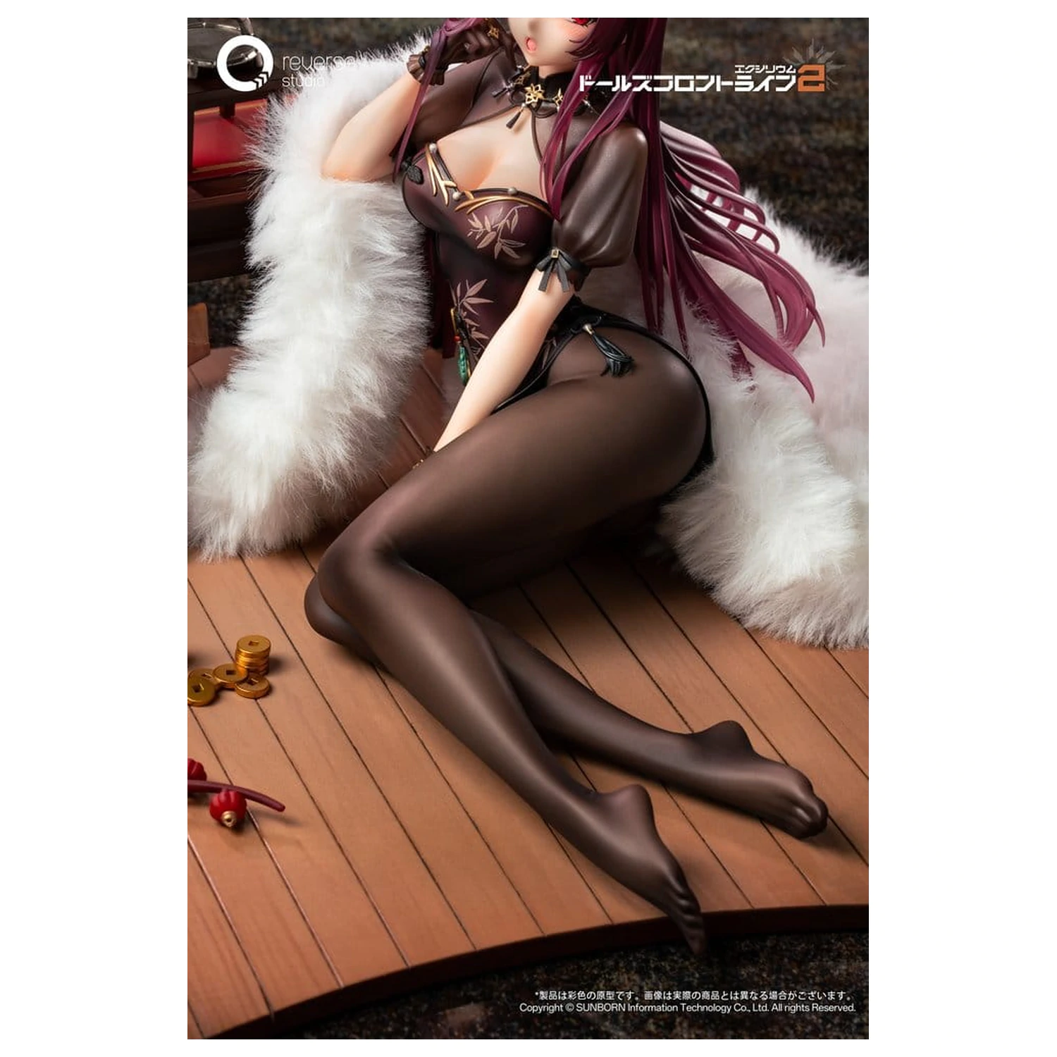Girls´ Frontline 2: Exilium Socha 1/6 Makiatto: Embroidered Bamboo, Blooming Shadows Ver. 13 cm fotografii produktu