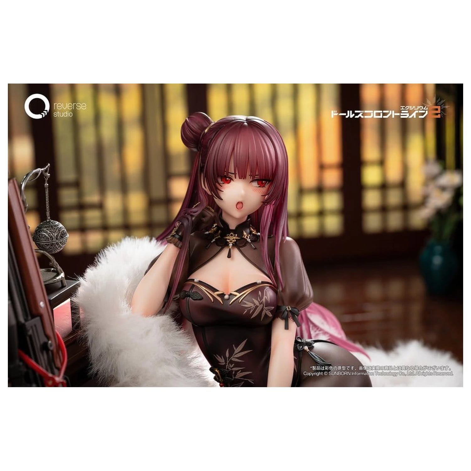 Girls´ Frontline 2: Exilium Socha 1/6 Makiatto: Embroidered Bamboo, Blooming Shadows Ver. 13 cm fotografii produktu