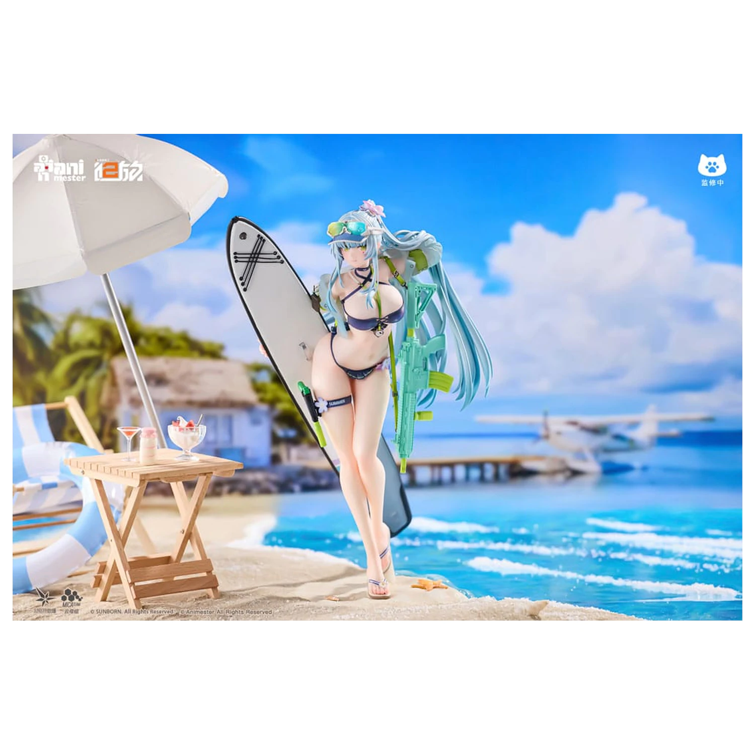 Girls' Frontline 2: Exilium socha 1/7 HK416 Cerulean Breaker 24 cm fotografii produktu