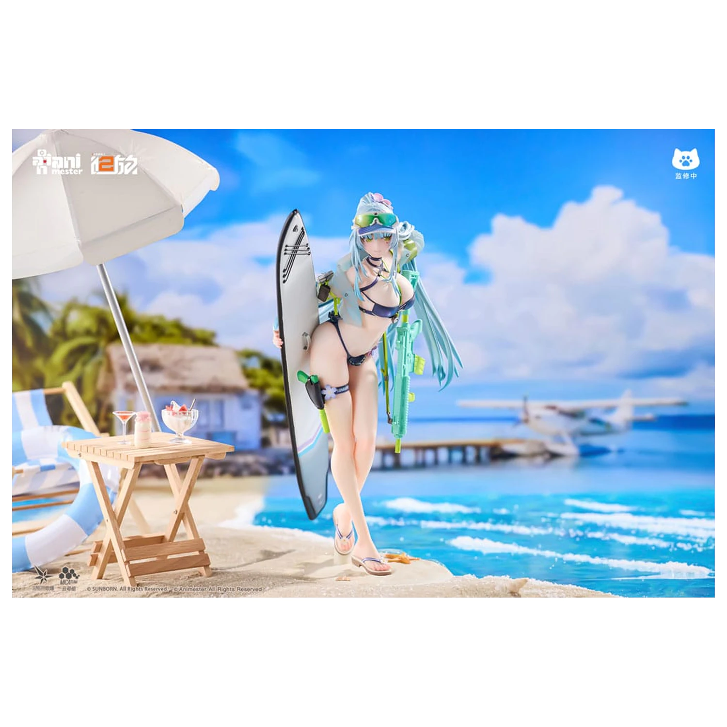 Girls' Frontline 2: Exilium socha 1/7 HK416 Cerulean Breaker 24 cm fotografii produktu