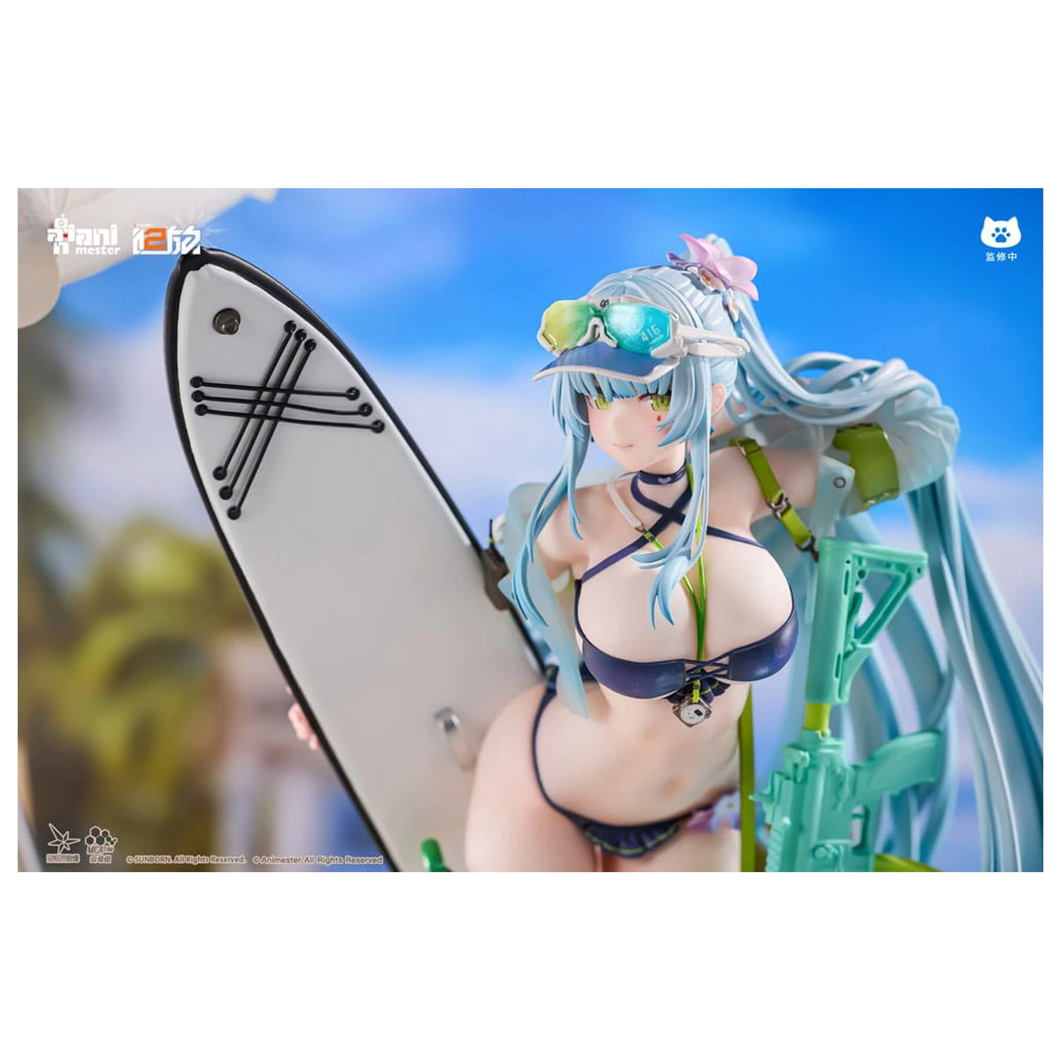Girls' Frontline 2: Exilium socha 1/7 HK416 Cerulean Breaker 24 cm fotografii produktu