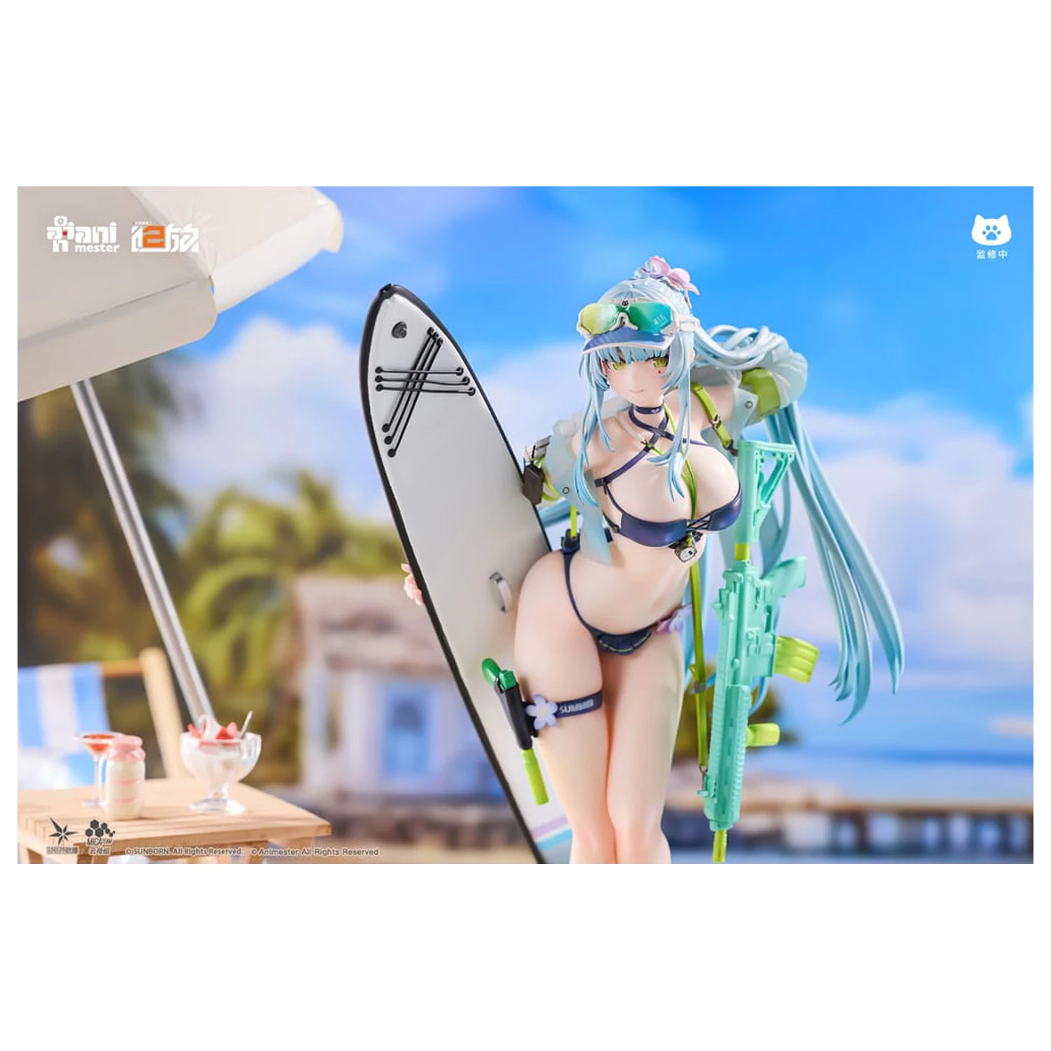 Girls' Frontline 2: Exilium socha 1/7 HK416 Cerulean Breaker 24 cm fotografii produktu