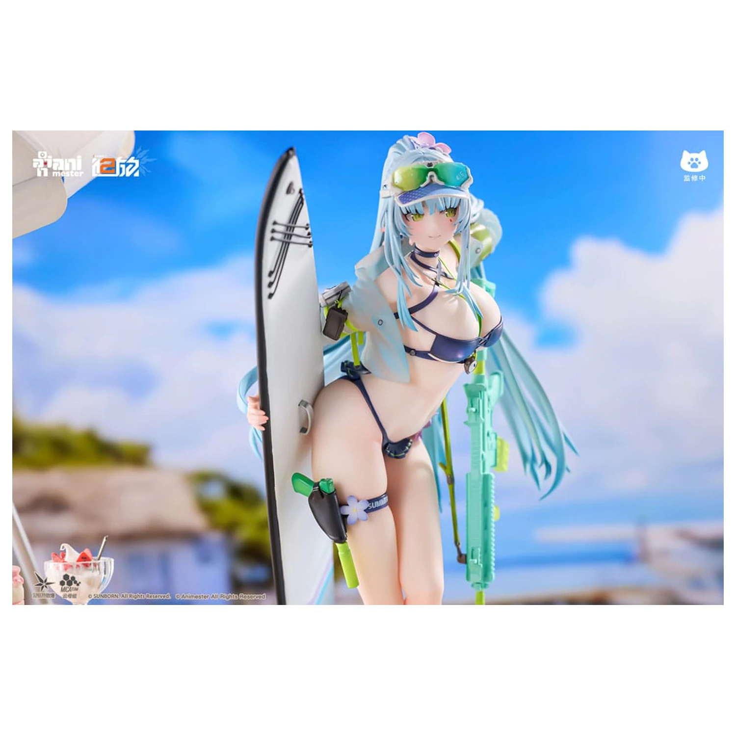 Girls' Frontline 2: Exilium socha 1/7 HK416 Cerulean Breaker 24 cm fotografii produktu