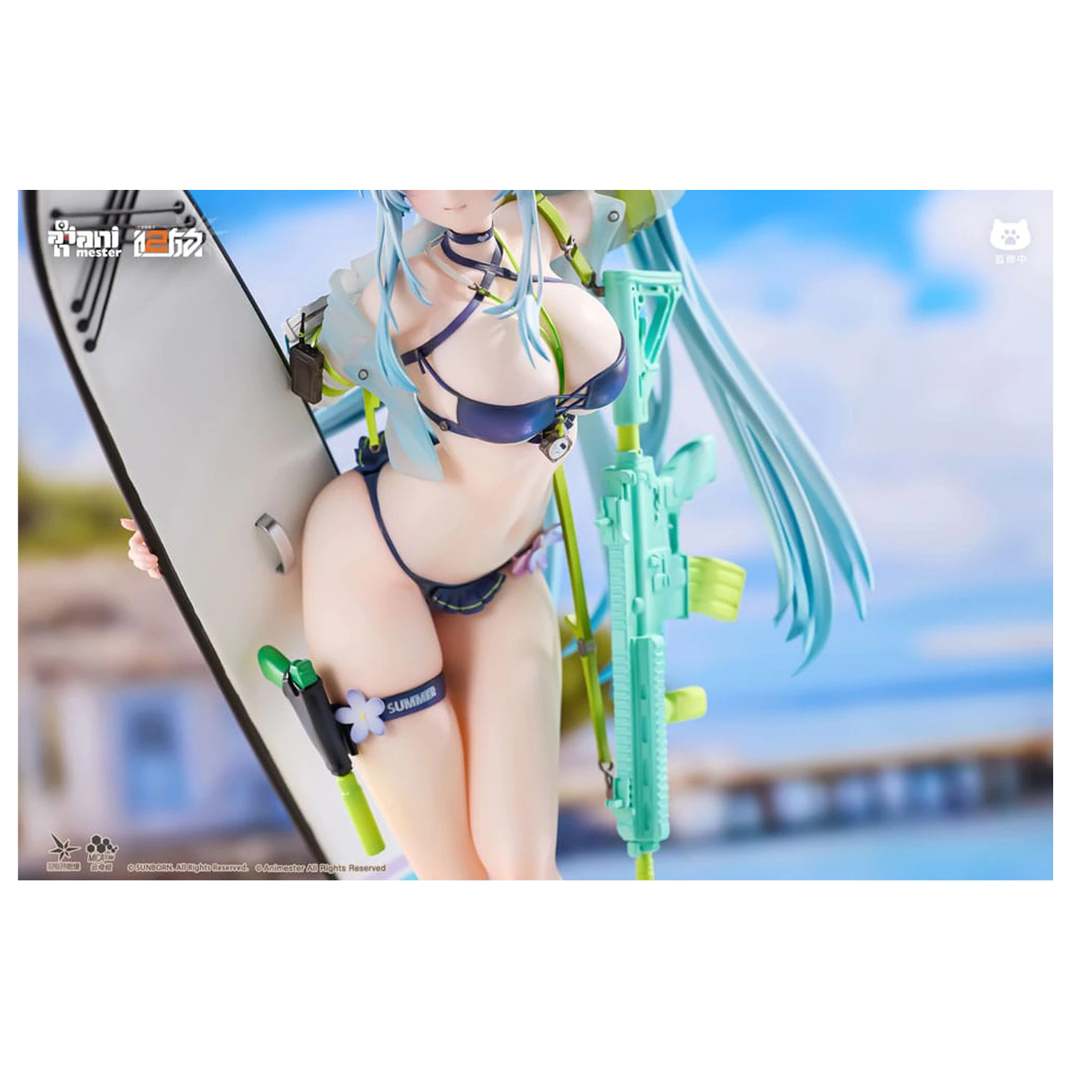 Girls' Frontline 2: Exilium socha 1/7 HK416 Cerulean Breaker 24 cm fotografii produktu