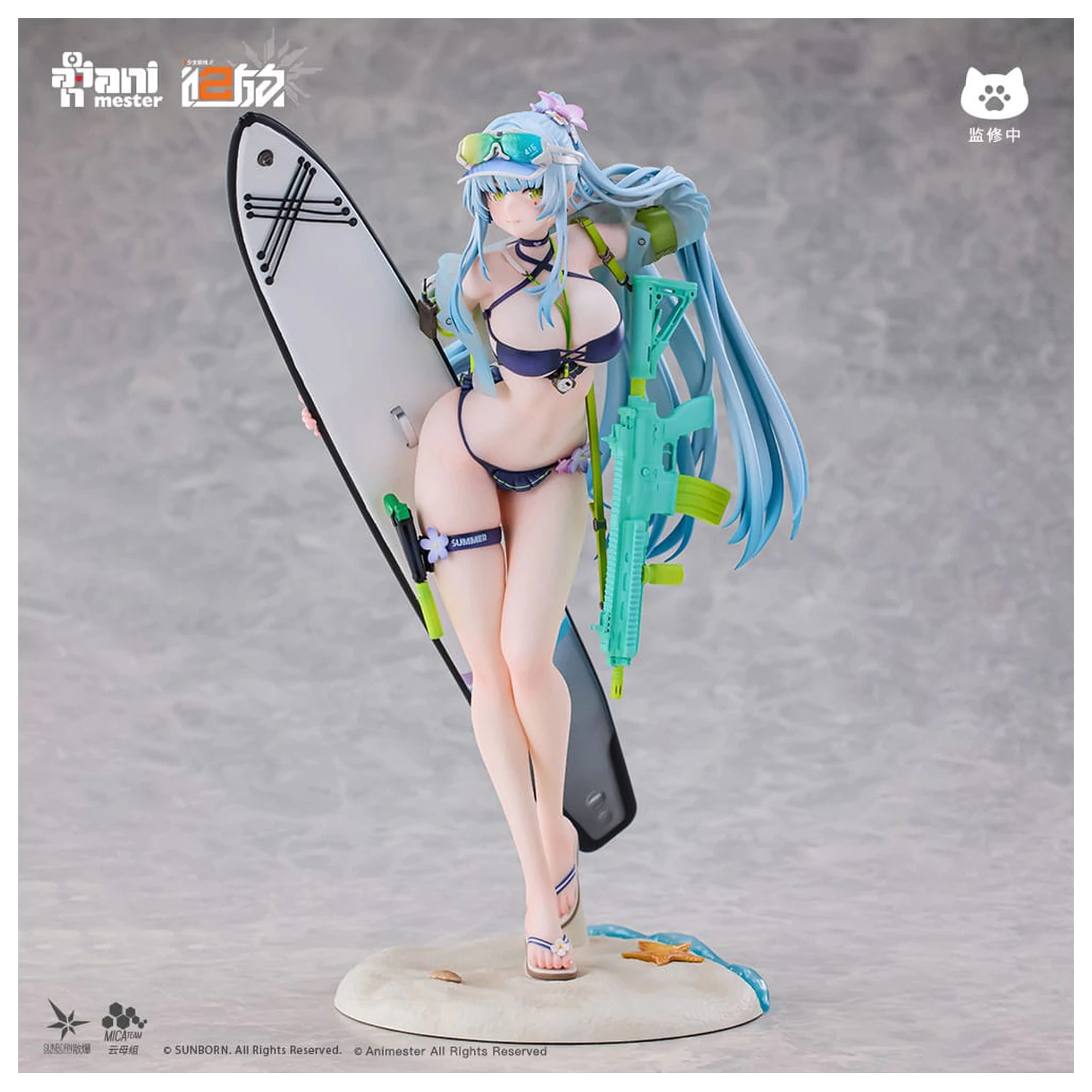 Girls' Frontline 2: Exilium socha 1/7 HK416 Cerulean Breaker 24 cm fotografii produktu