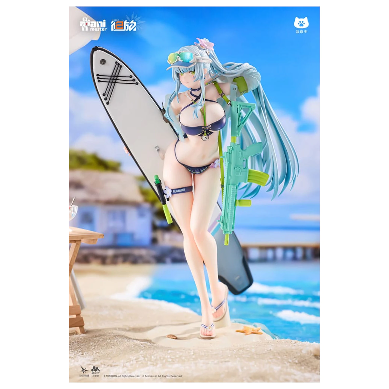 Girls' Frontline 2: Exilium socha 1/7 HK416 Cerulean Breaker 24 cm fotografii produktu