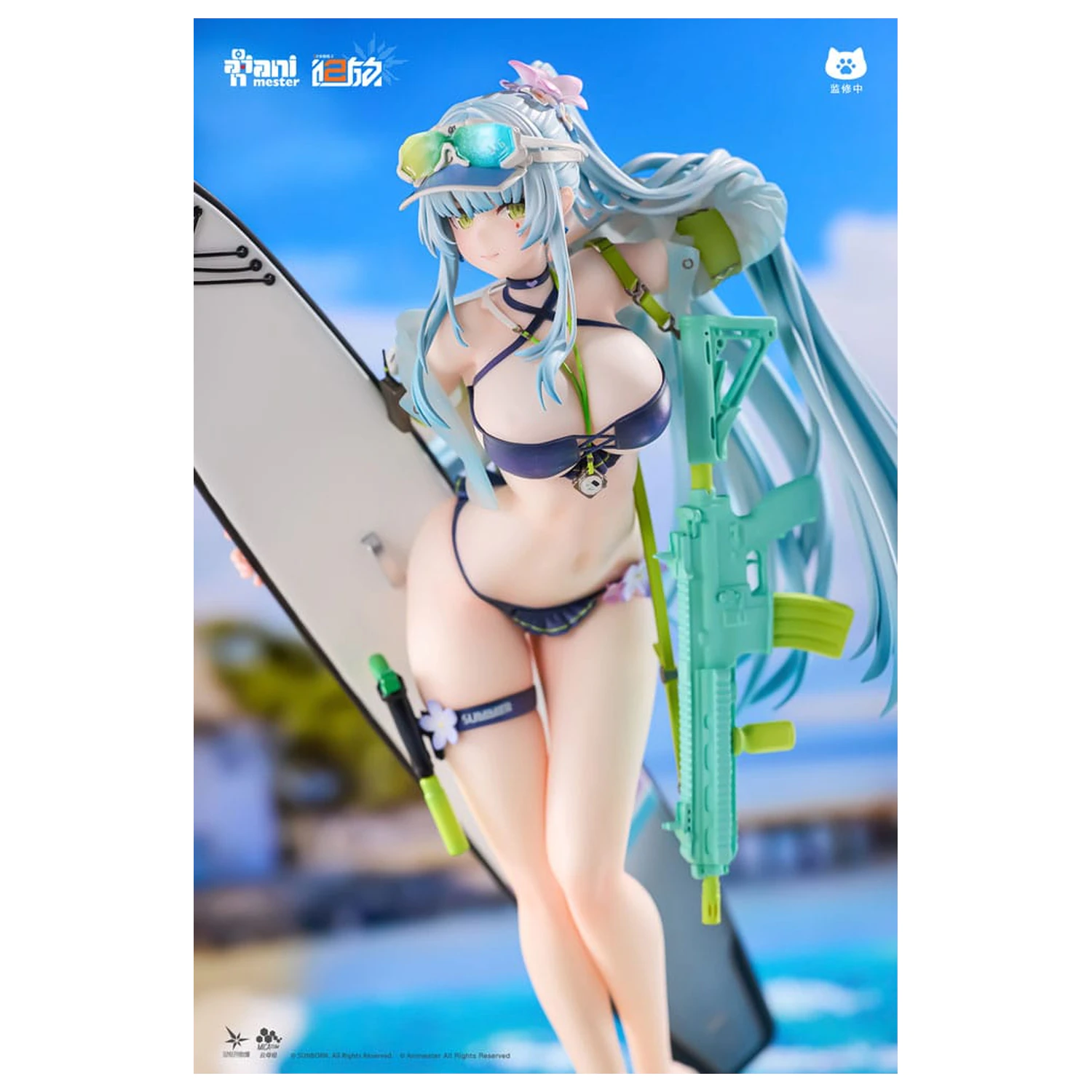 Girls' Frontline 2: Exilium socha 1/7 HK416 Cerulean Breaker 24 cm fotografii produktu