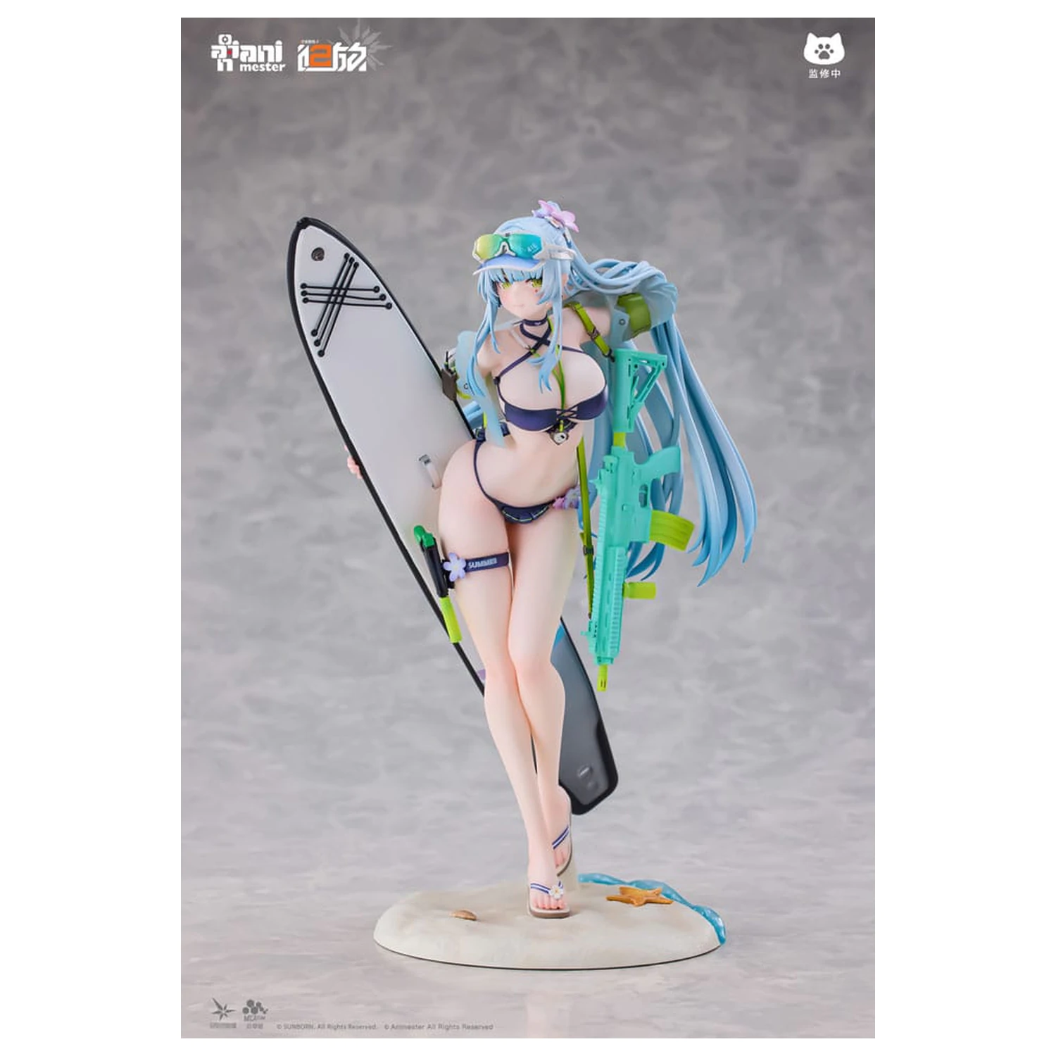 Girls' Frontline 2: Exilium socha 1/7 HK416 Cerulean Breaker 24 cm fotografii produktu