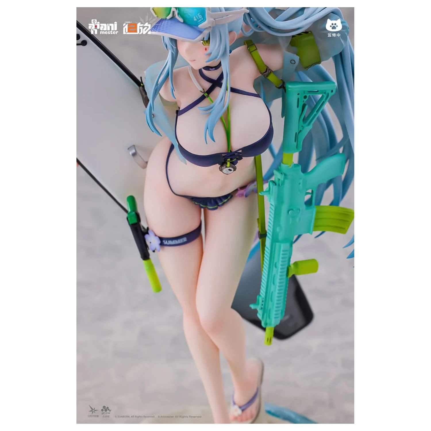 Girls' Frontline 2: Exilium socha 1/7 HK416 Cerulean Breaker 24 cm fotografii produktu