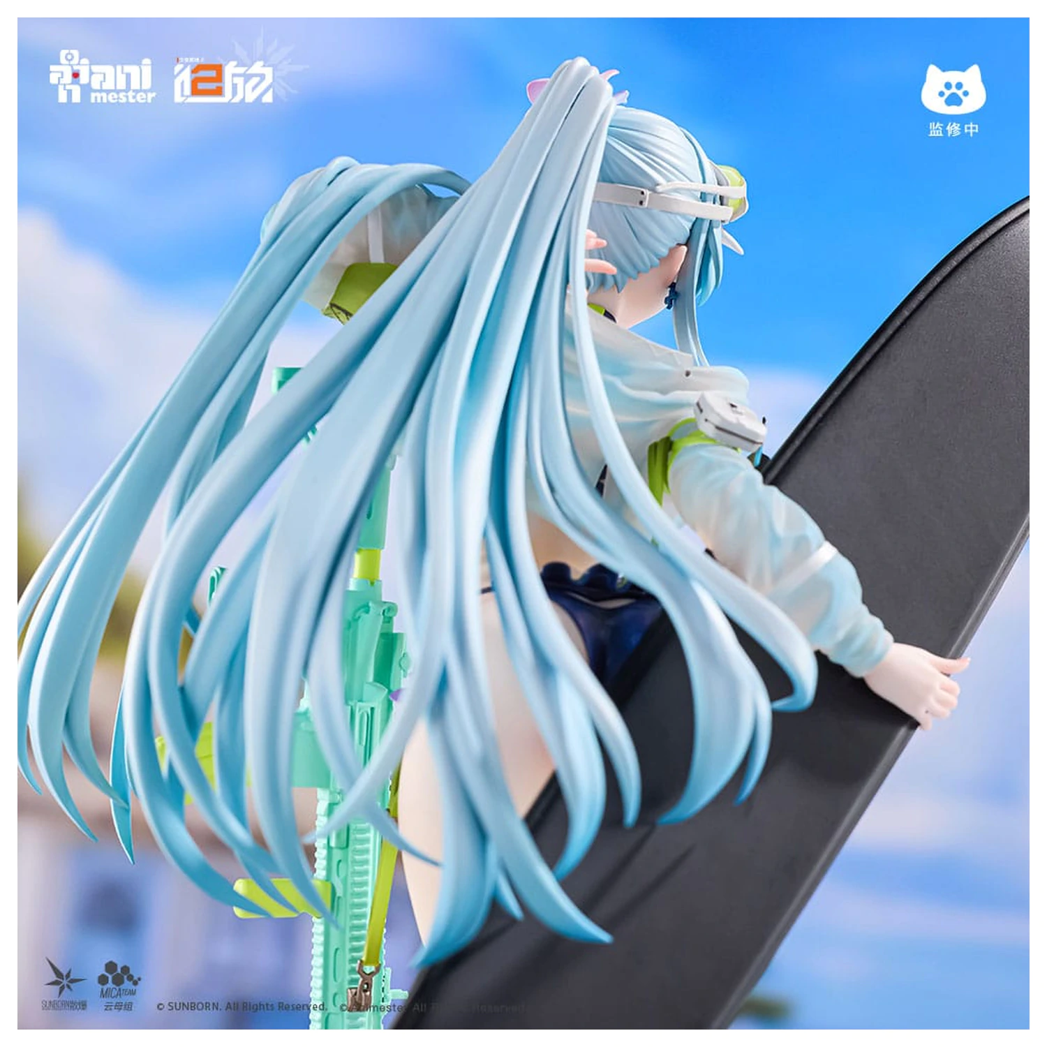 Girls' Frontline 2: Exilium socha 1/7 HK416 Cerulean Breaker 24 cm fotografii produktu