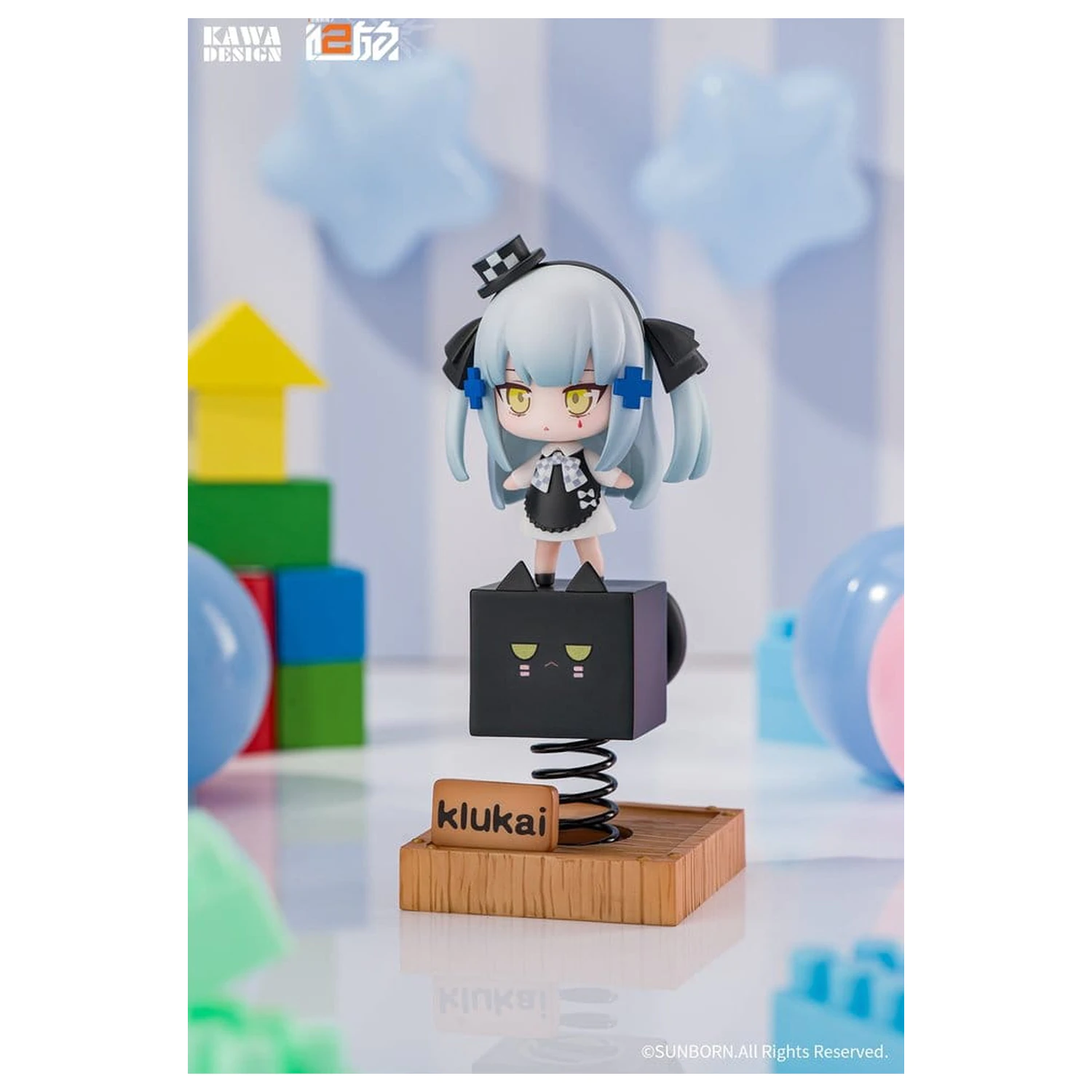 Girls' Frontline 2: Exilium PVC figurka Black Cat Klukai Spring 12 cm fotografii produktu