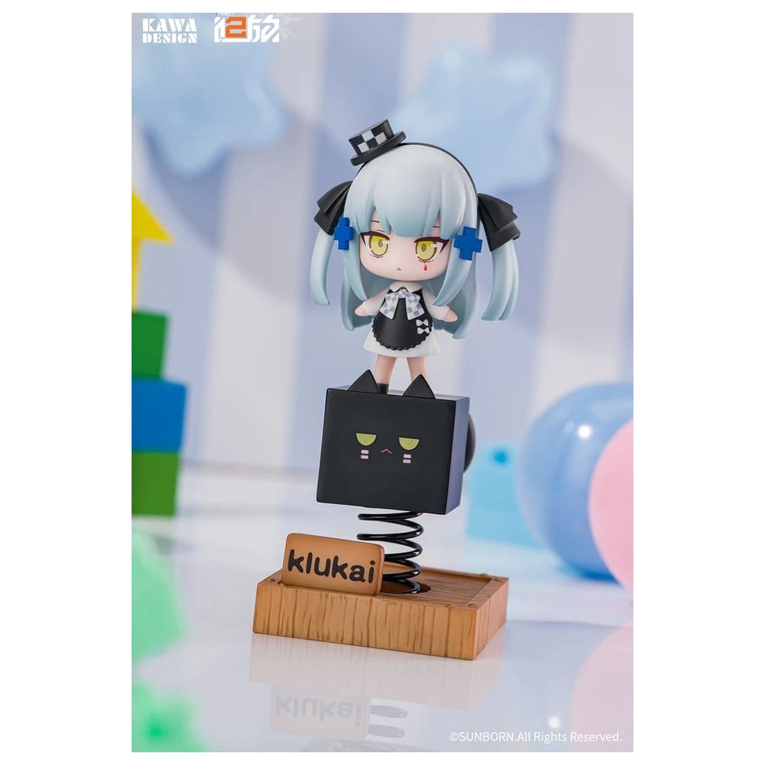 Girls' Frontline 2: Exilium PVC figurka Black Cat Klukai Spring 12 cm fotografii produktu