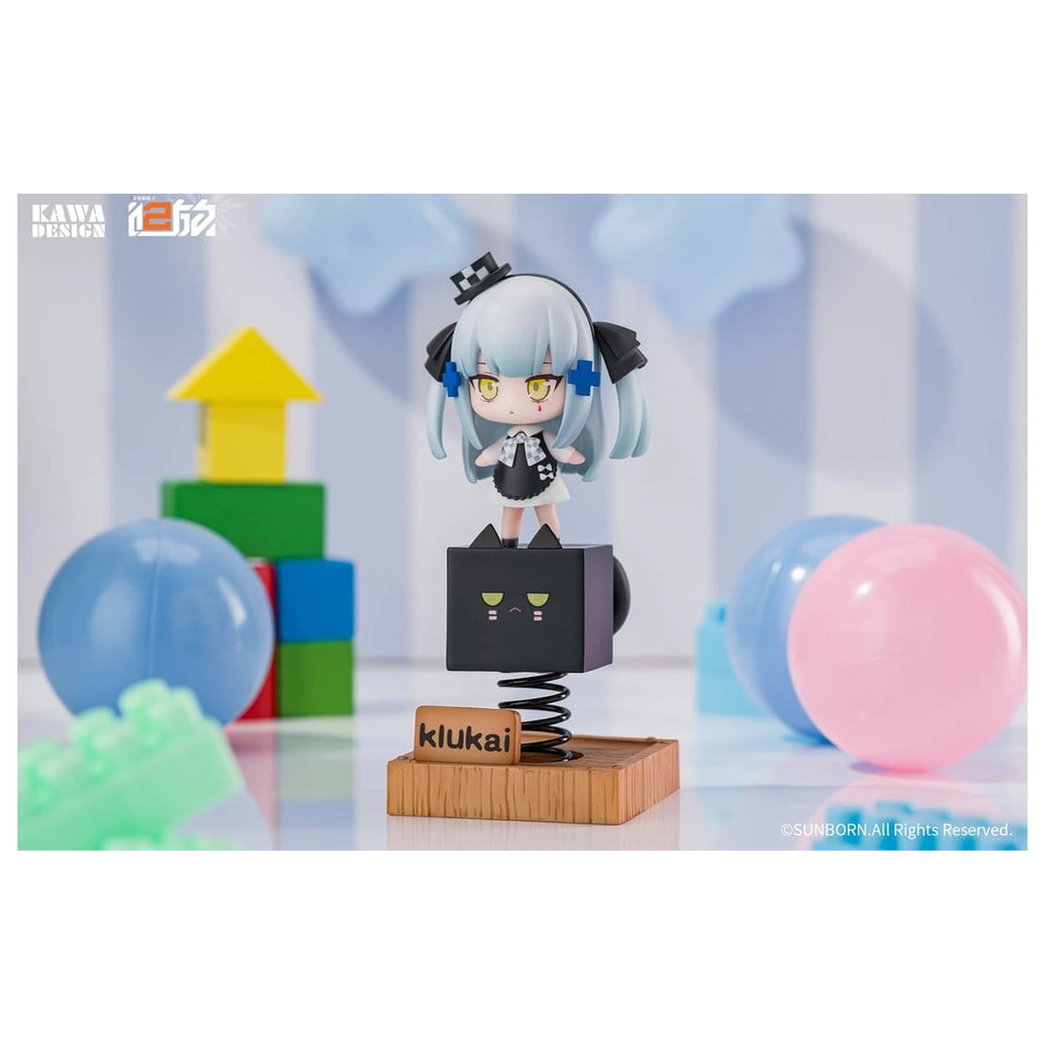 Girls' Frontline 2: Exilium PVC figurka Black Cat Klukai Spring 12 cm fotografii produktu