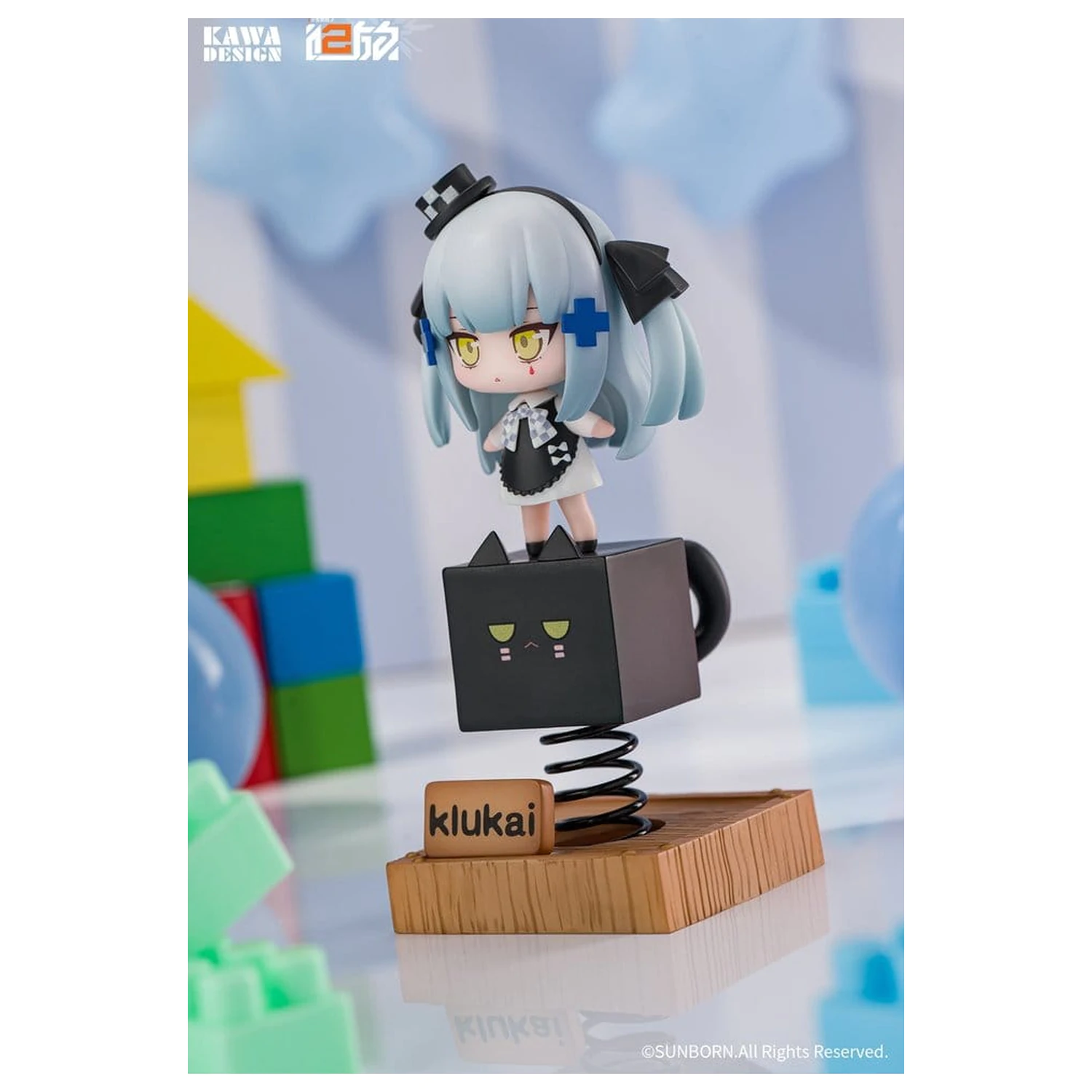 Girls' Frontline 2: Exilium PVC figurka Black Cat Klukai Spring 12 cm fotografii produktu