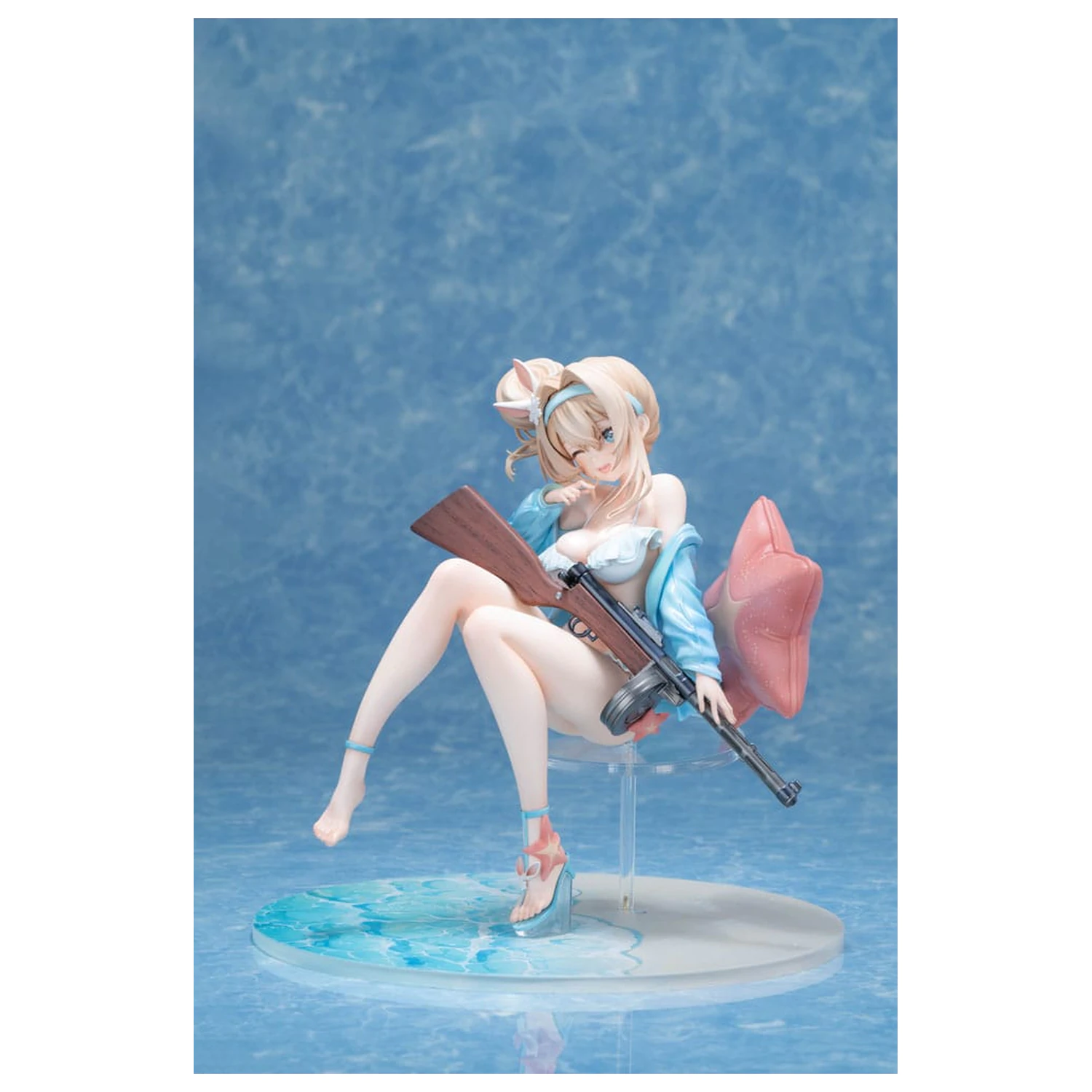 Girls´ Frontline 2: Exilium PVC Socha 1/6 Suomi Sparkling Ocean Ver. 20 cm fotografii produktu