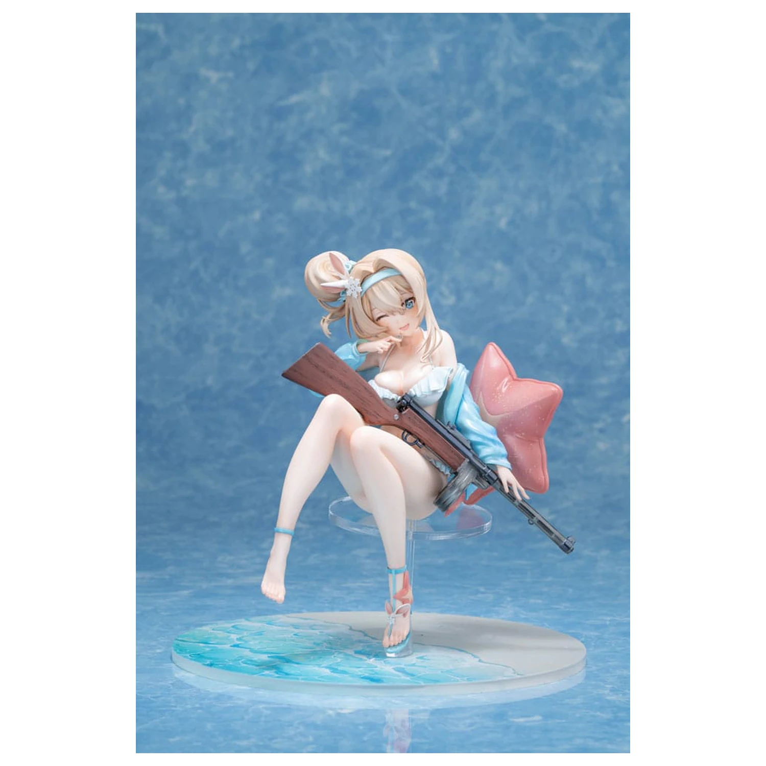 Girls´ Frontline 2: Exilium PVC Socha 1/6 Suomi Sparkling Ocean Ver. 20 cm fotografii produktu