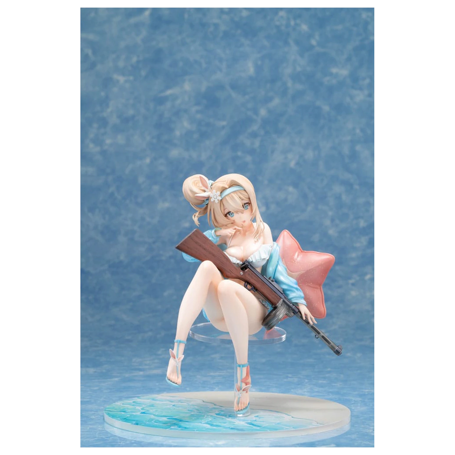 Girls´ Frontline 2: Exilium PVC Socha 1/6 Suomi Sparkling Ocean Ver. 20 cm fotografii produktu