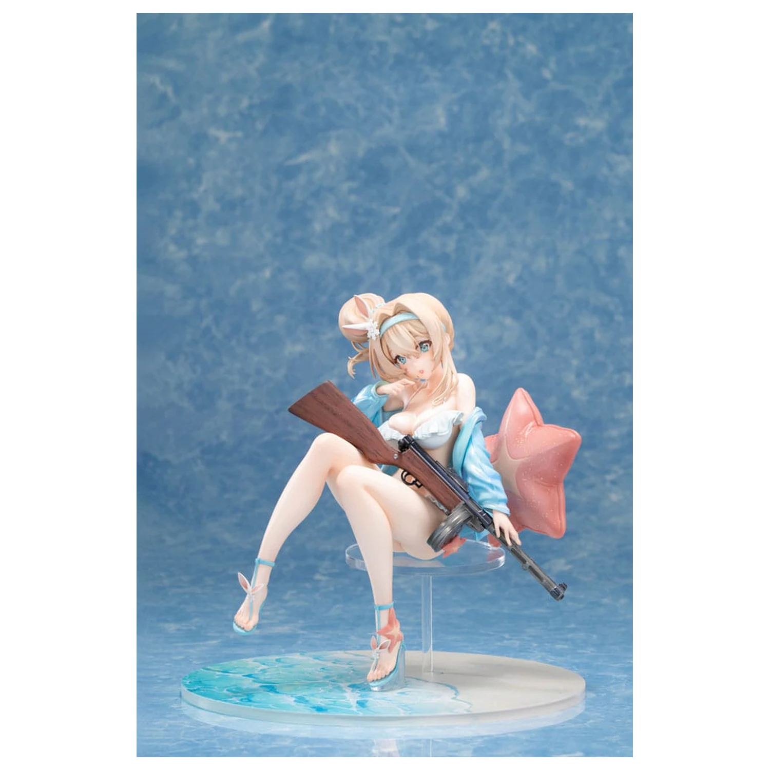 Girls´ Frontline 2: Exilium PVC Socha 1/6 Suomi Sparkling Ocean Ver. 20 cm fotografii produktu