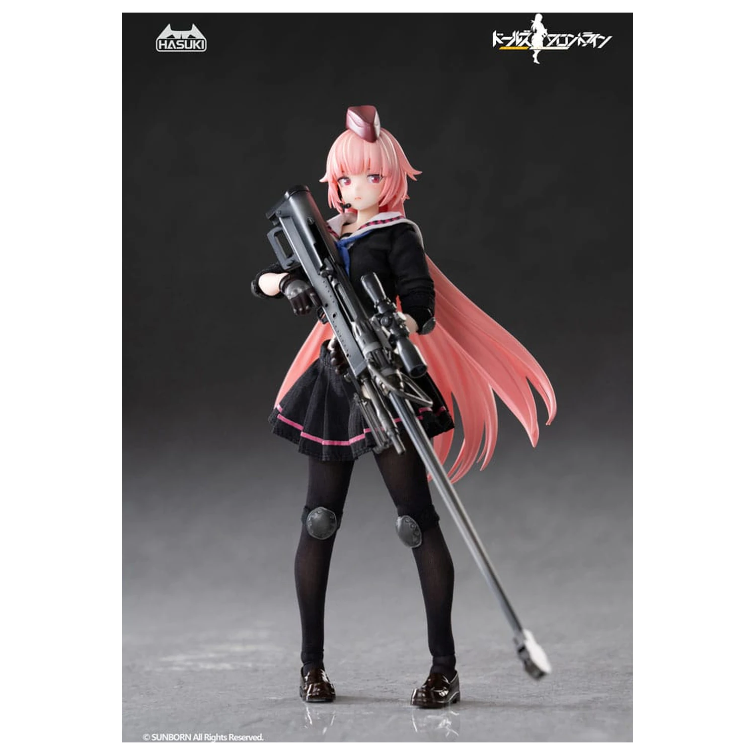 Girls´ Frontline Pocket Art Action Akční figurka 1/12 PA011 NTW-20 16 cm fotografii produktu