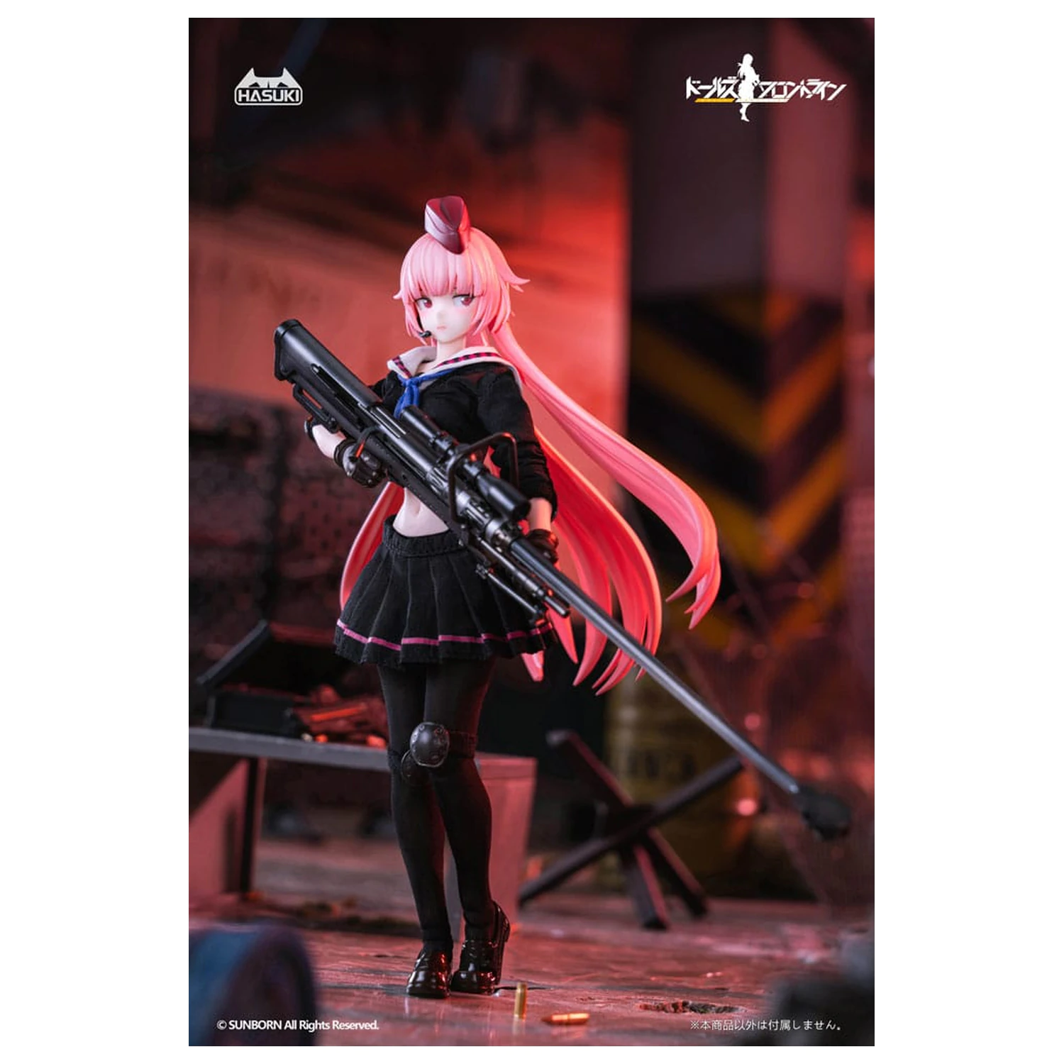 Girls´ Frontline Pocket Art Action Akční figurka 1/12 PA011 NTW-20 16 cm fotografii produktu