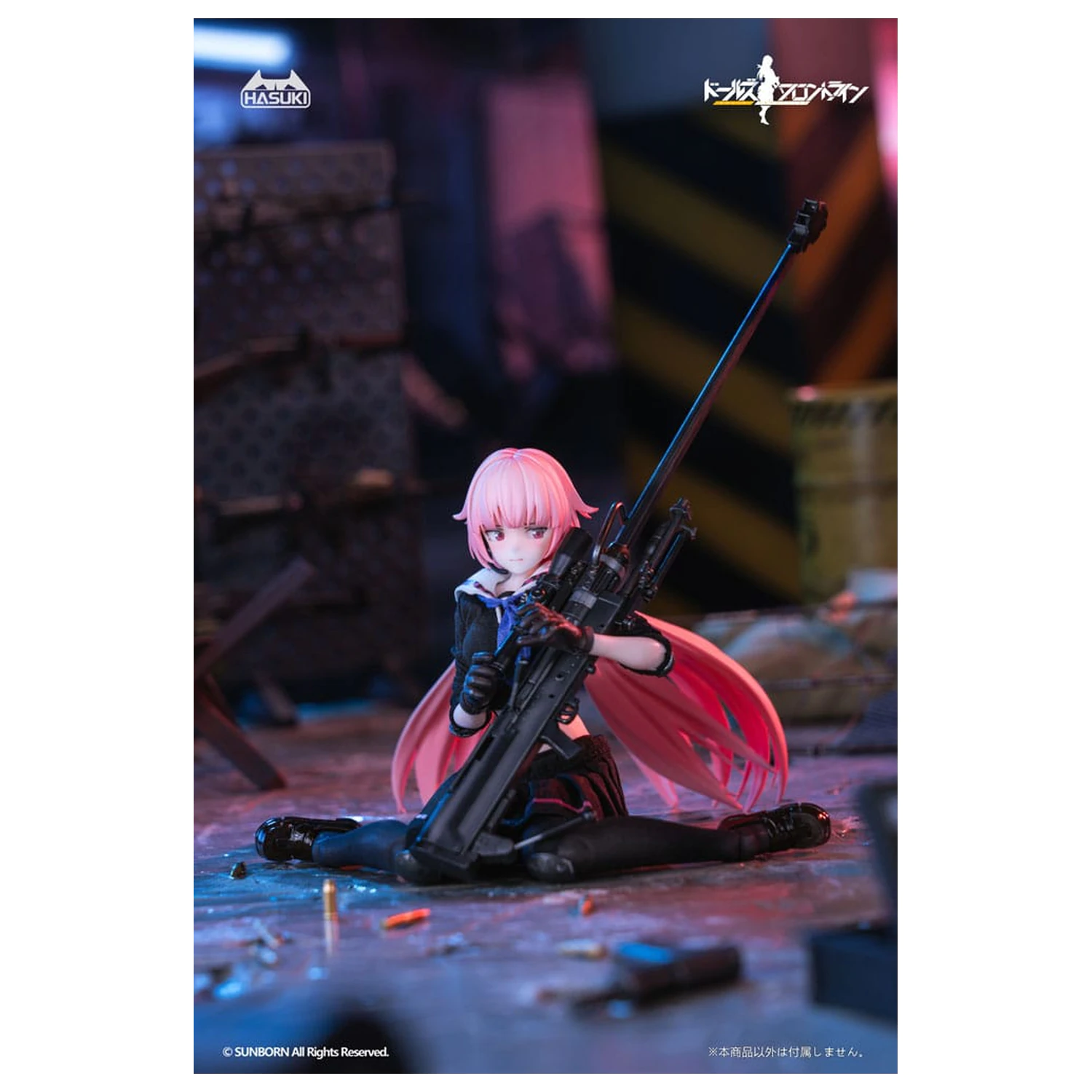 Girls´ Frontline Pocket Art Action Akční figurka 1/12 PA011 NTW-20 16 cm fotografii produktu