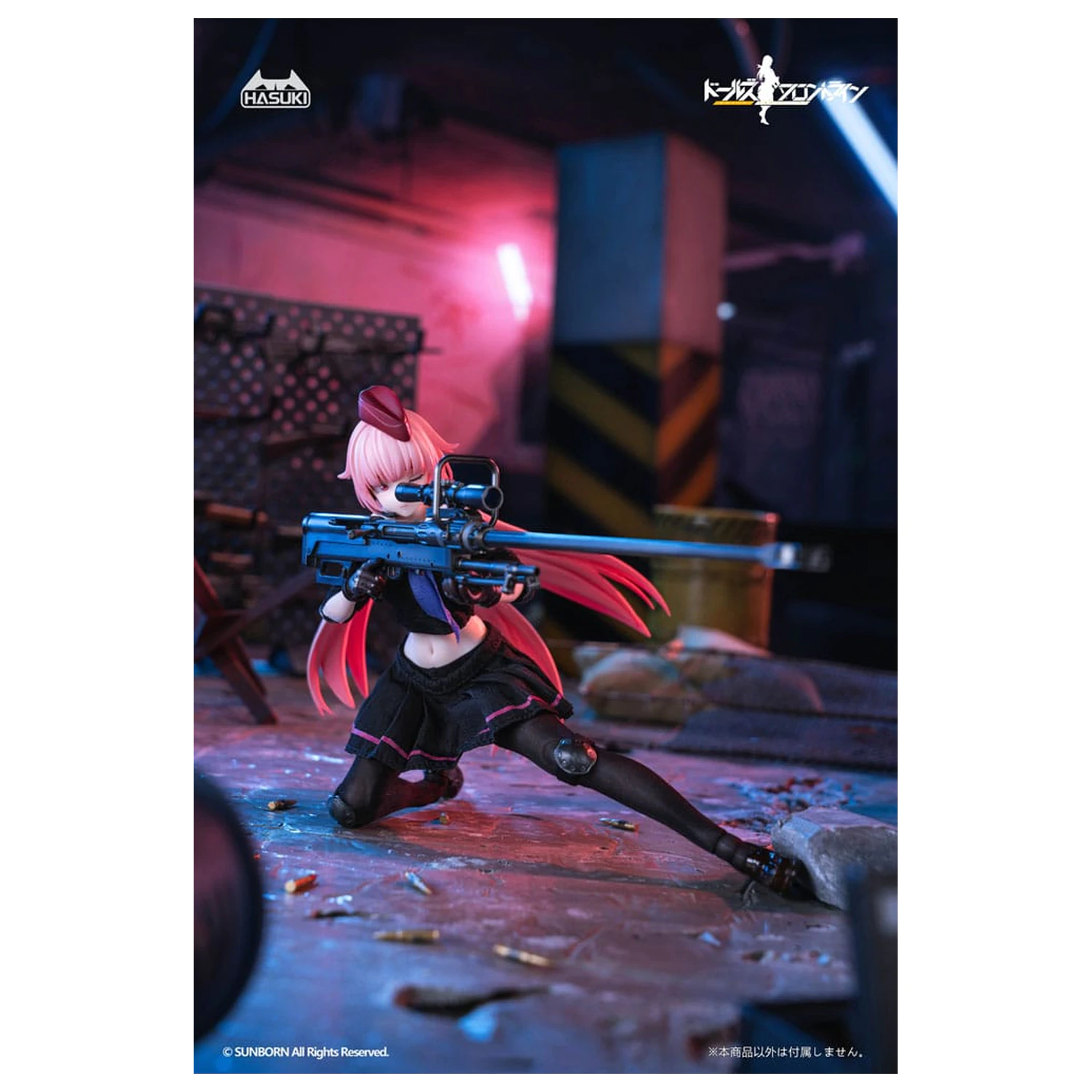Girls´ Frontline Pocket Art Action Akční figurka 1/12 PA011 NTW-20 16 cm fotografii produktu