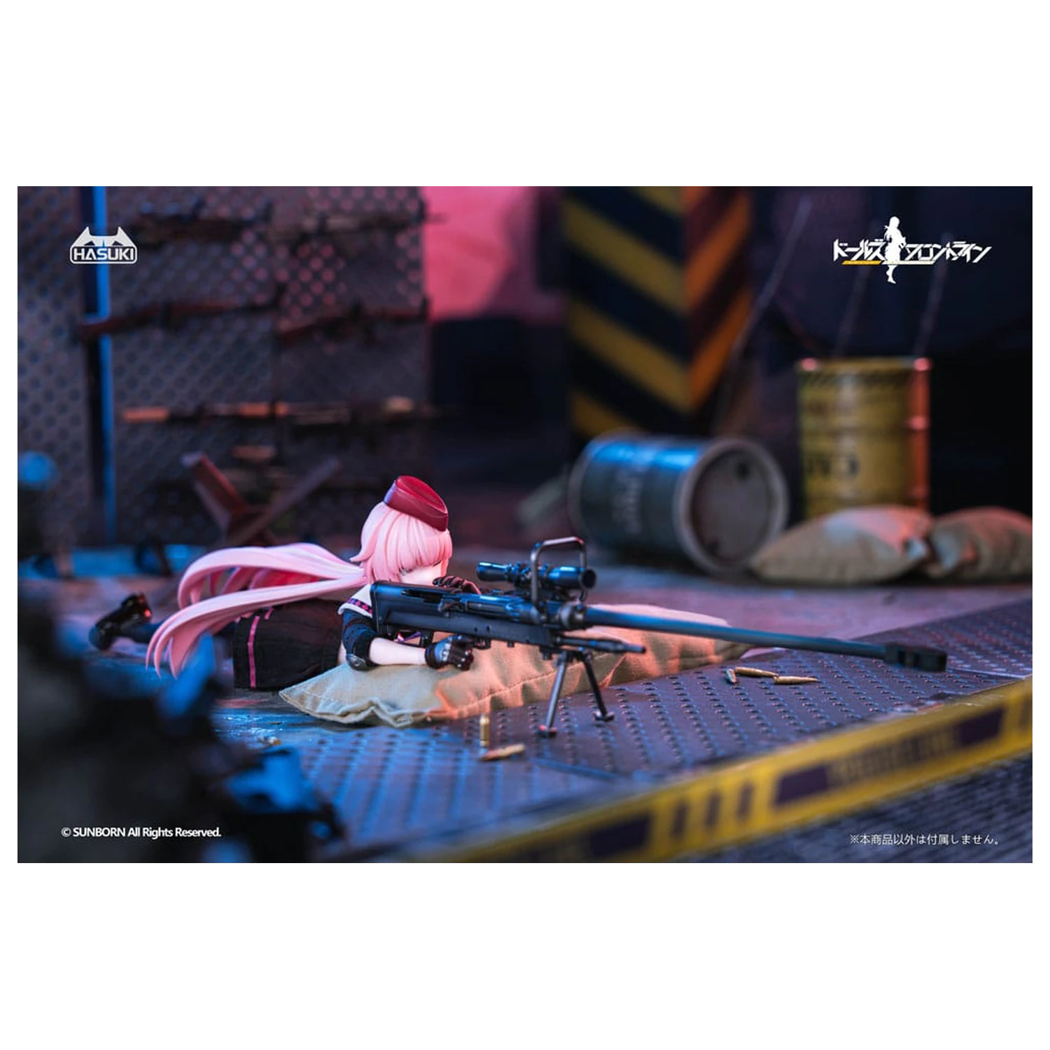 Girls´ Frontline Pocket Art Action Akční figurka 1/12 PA011 NTW-20 16 cm fotografii produktu