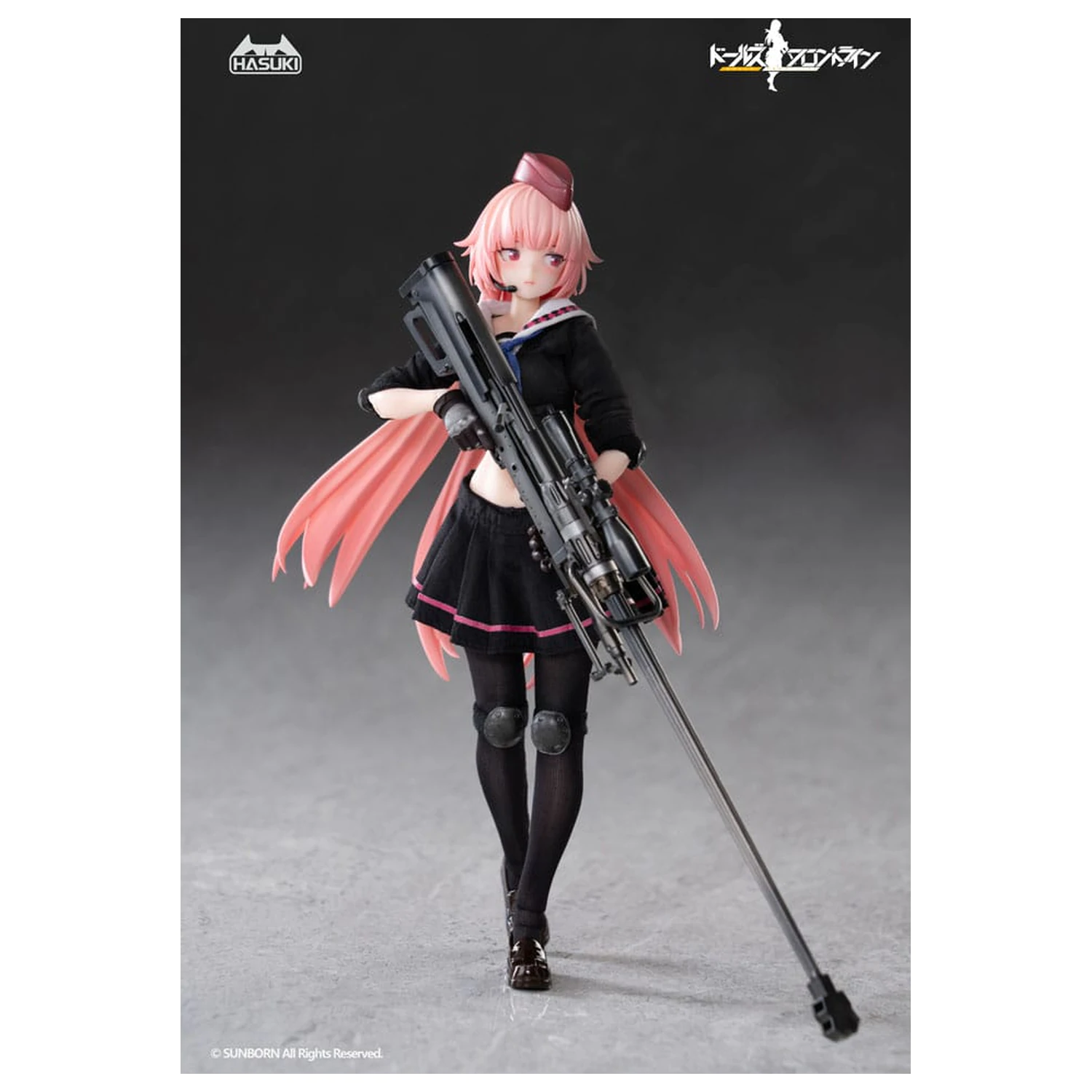 Girls´ Frontline Pocket Art Action Akční figurka 1/12 PA011 NTW-20 16 cm fotografii produktu
