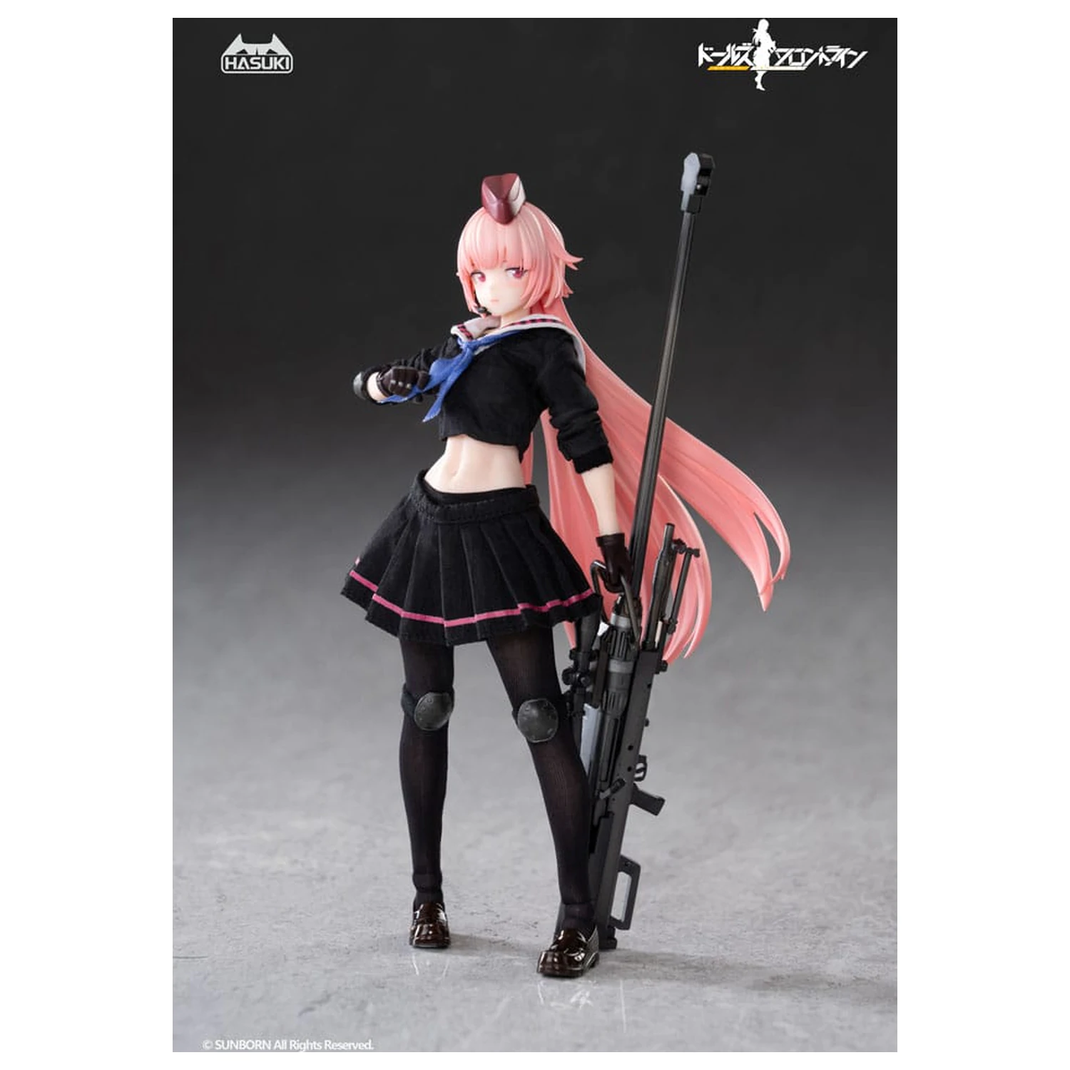Girls´ Frontline Pocket Art Action Akční figurka 1/12 PA011 NTW-20 16 cm fotografii produktu