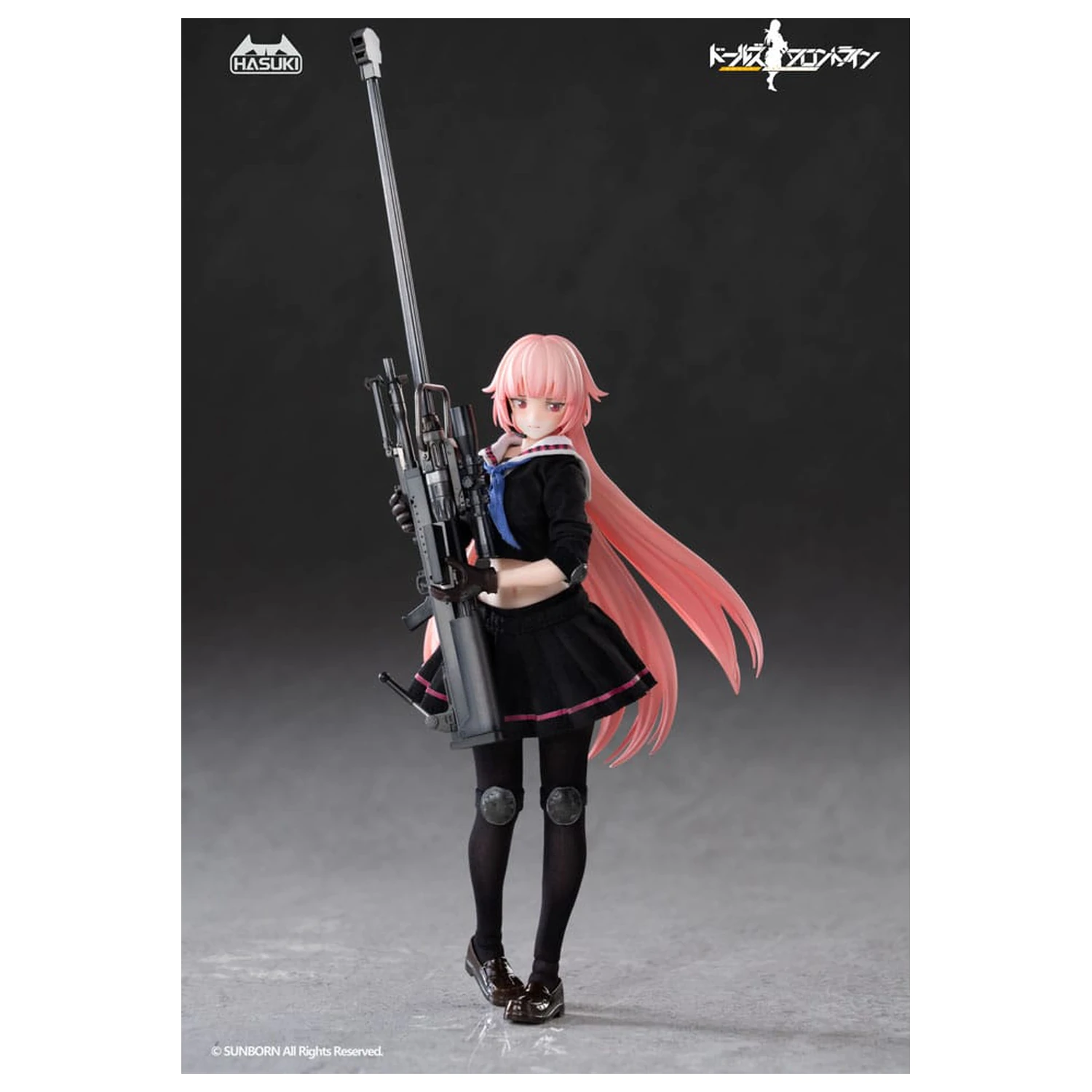 Girls´ Frontline Pocket Art Action Akční figurka 1/12 PA011 NTW-20 16 cm fotografii produktu