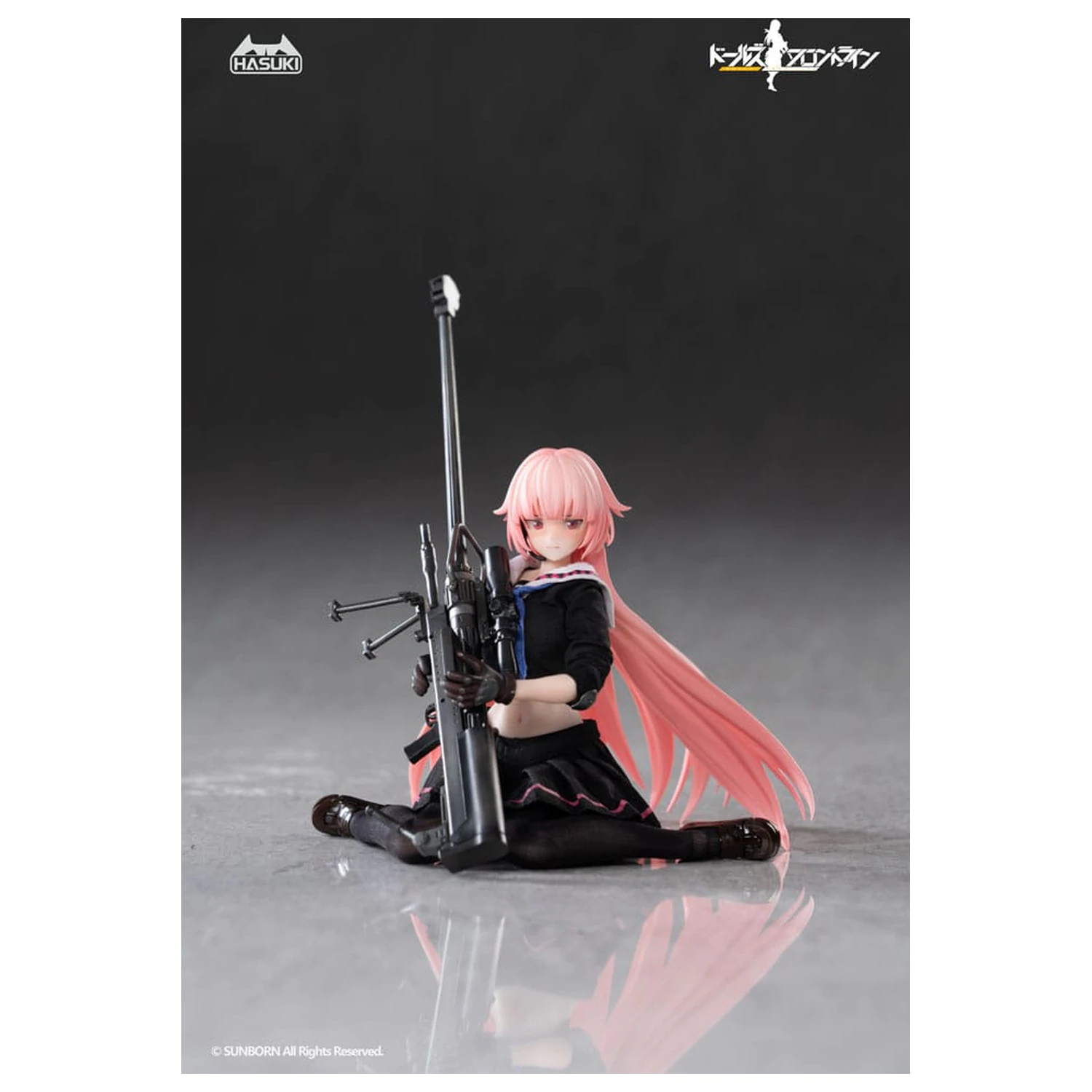 Girls´ Frontline Pocket Art Action Akční figurka 1/12 PA011 NTW-20 16 cm fotografii produktu