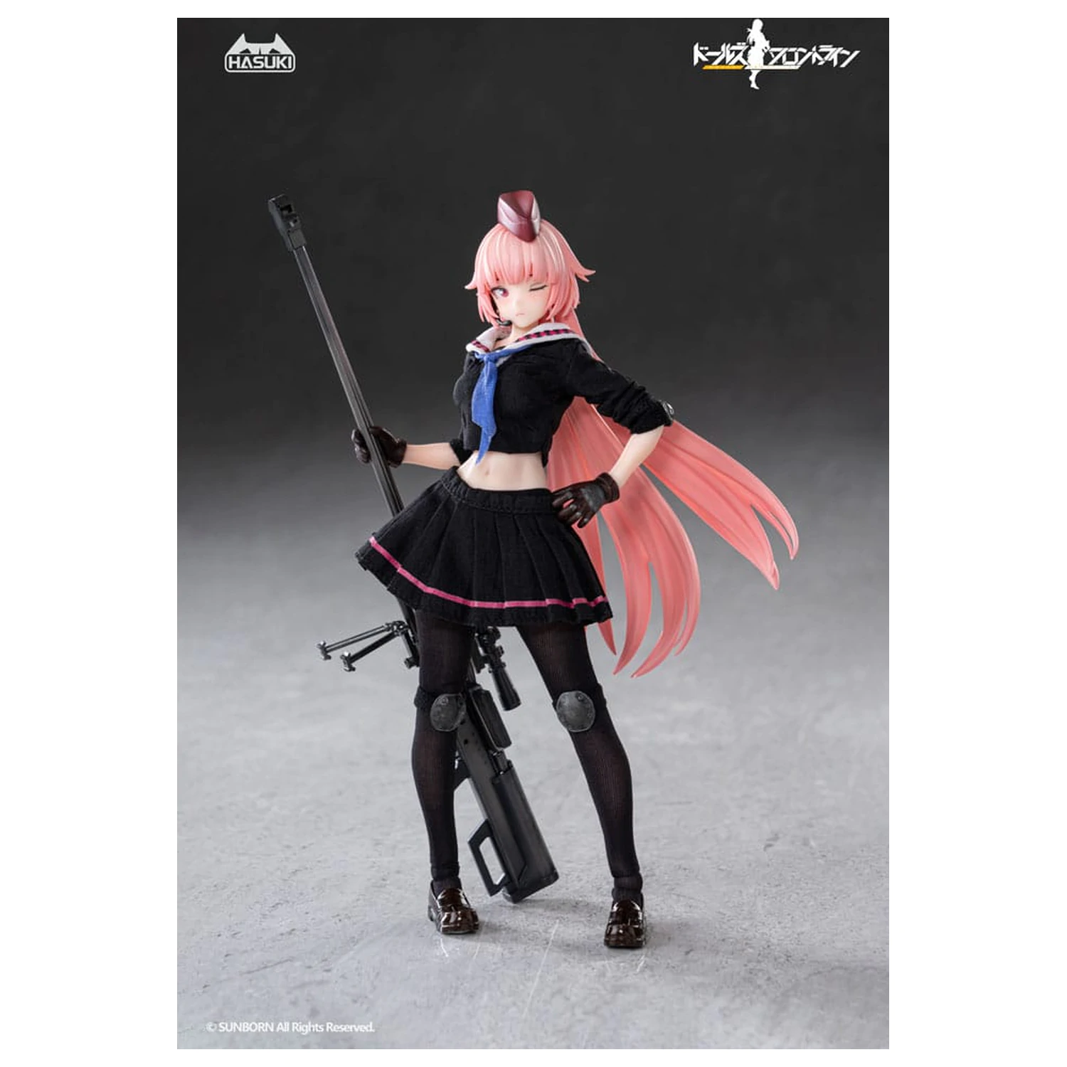 Girls´ Frontline Pocket Art Action Akční figurka 1/12 PA011 NTW-20 16 cm fotografii produktu