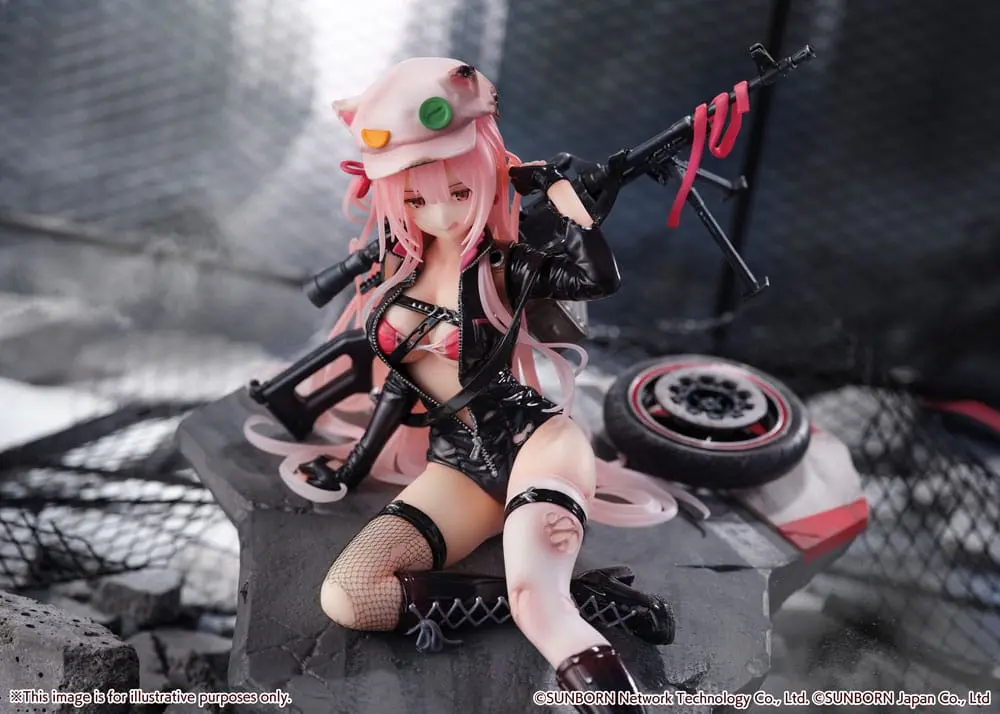 Girls' Frontline SHIBUYA SCRAMBLE FIGURE PVC Socha 1/7 UKM-2000 Gale Lightning -Wounded Ver.- 20 cm fotografii produktu