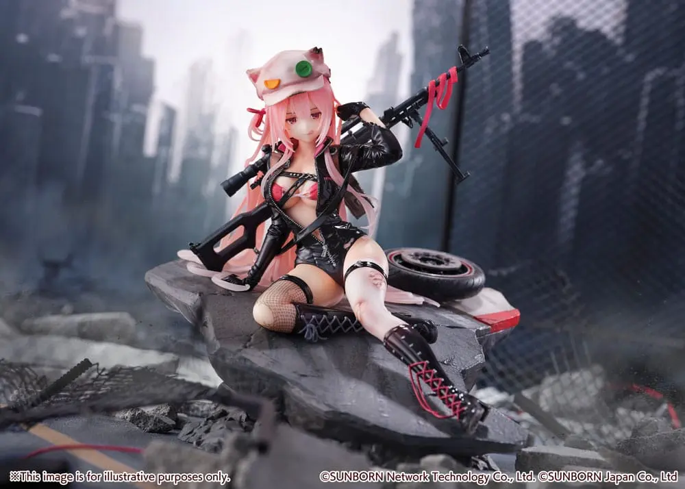 Girls' Frontline SHIBUYA SCRAMBLE FIGURE PVC Socha 1/7 UKM-2000 Gale Lightning -Wounded Ver.- 20 cm fotografii produktu